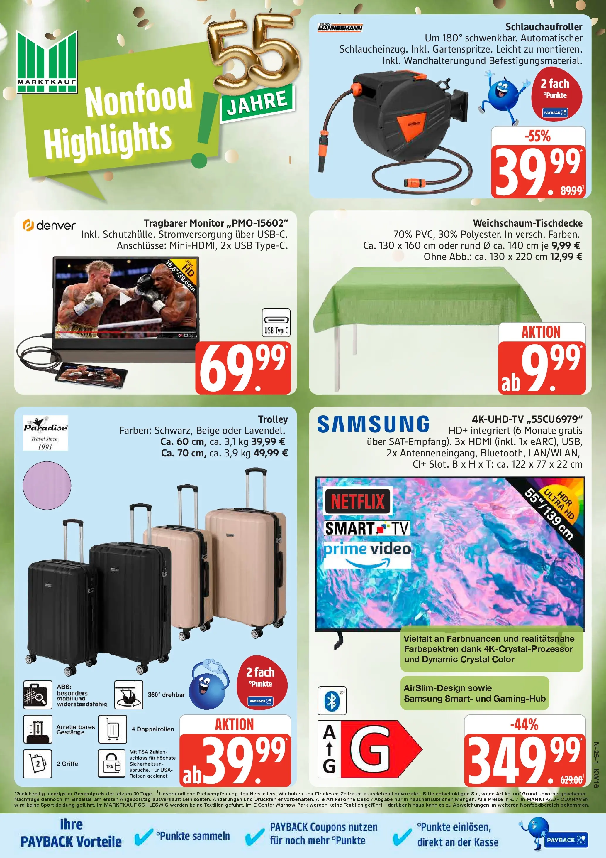 Marktkauf Prospekt Cuxhaven	 (ab 13.04.2026) » Angebote online | Seite: 25 | Produkte: USB, Monitor, TV, Video