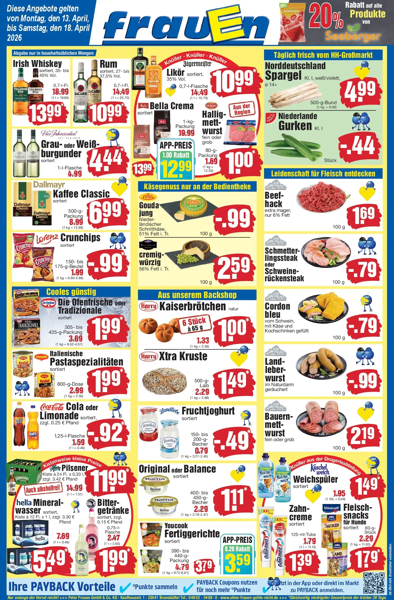 Edeka prospekt Heide	 (ab 11.04.2026) » Angebote Online | Seite: 1 | Produkte: Youcook, Mineralwasser, Dallmayr, Weichspüler