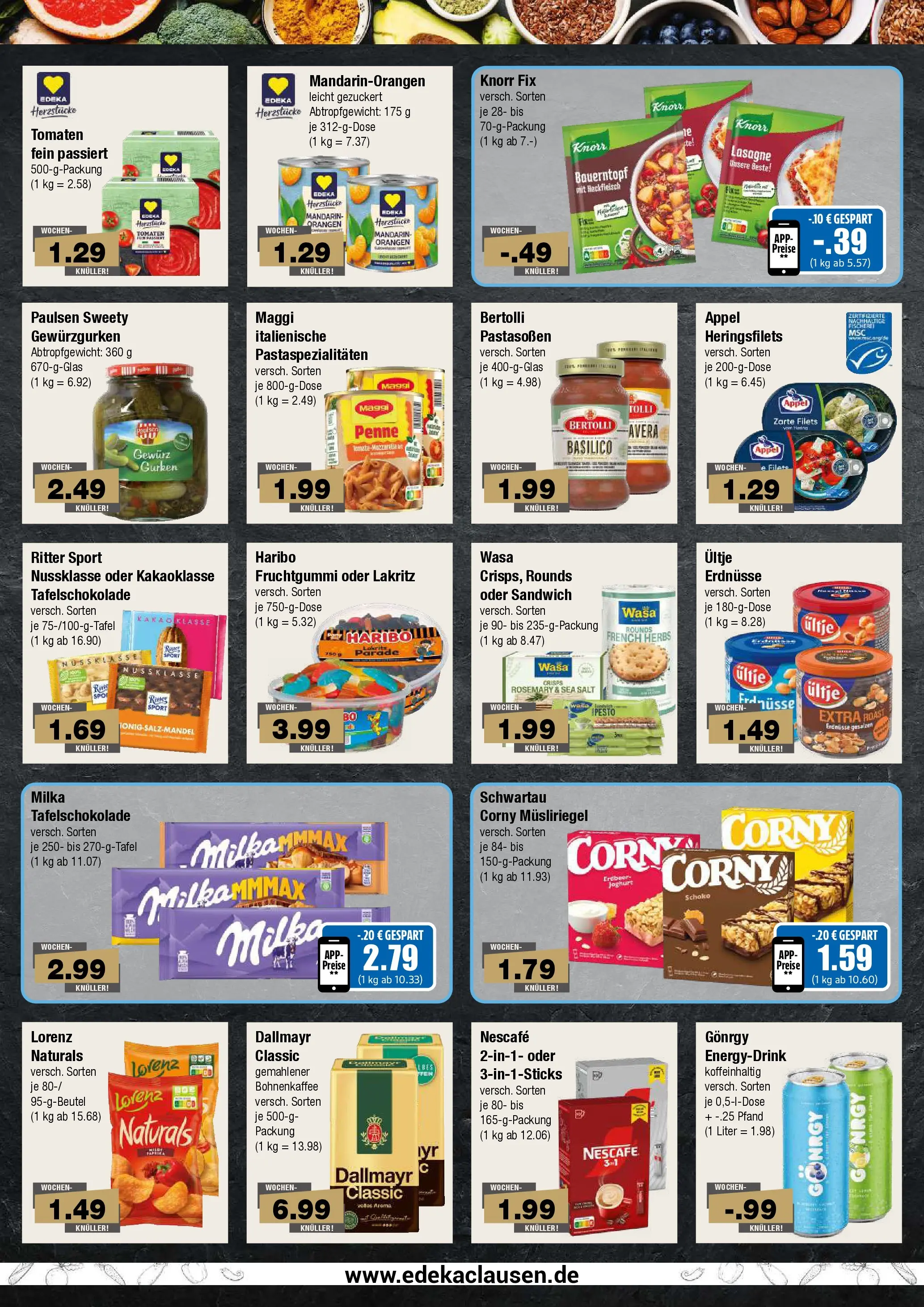Edeka prospekt Hamburg	 (ab 13.04.2026) » Angebote Online | Seite: 6 | Produkte: Maggi, Energy, Ritter sport, Tomaten
