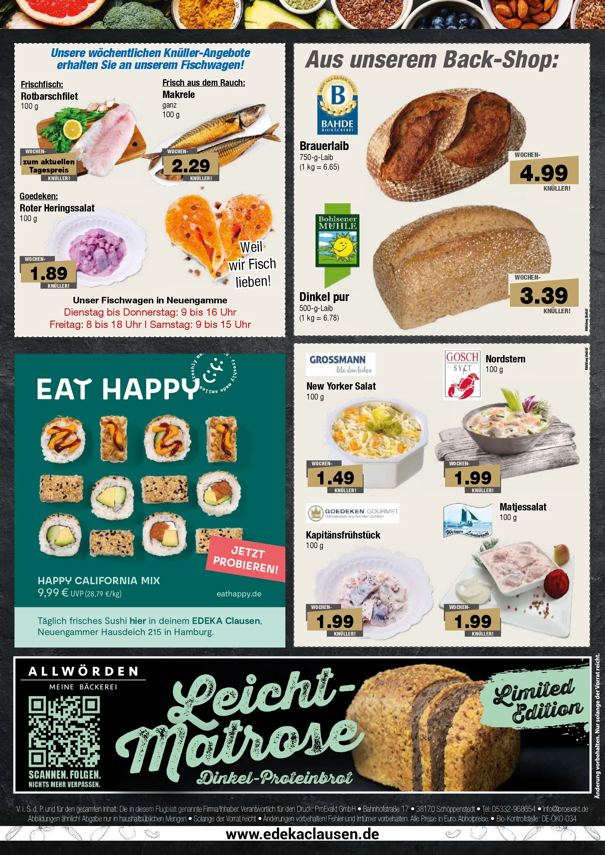 Edeka prospekt Hamburg	 (ab 13.04.2026) » Angebote Online | Seite: 8 | Produkte: Mühle, Bäckerei, Salat, Uhr