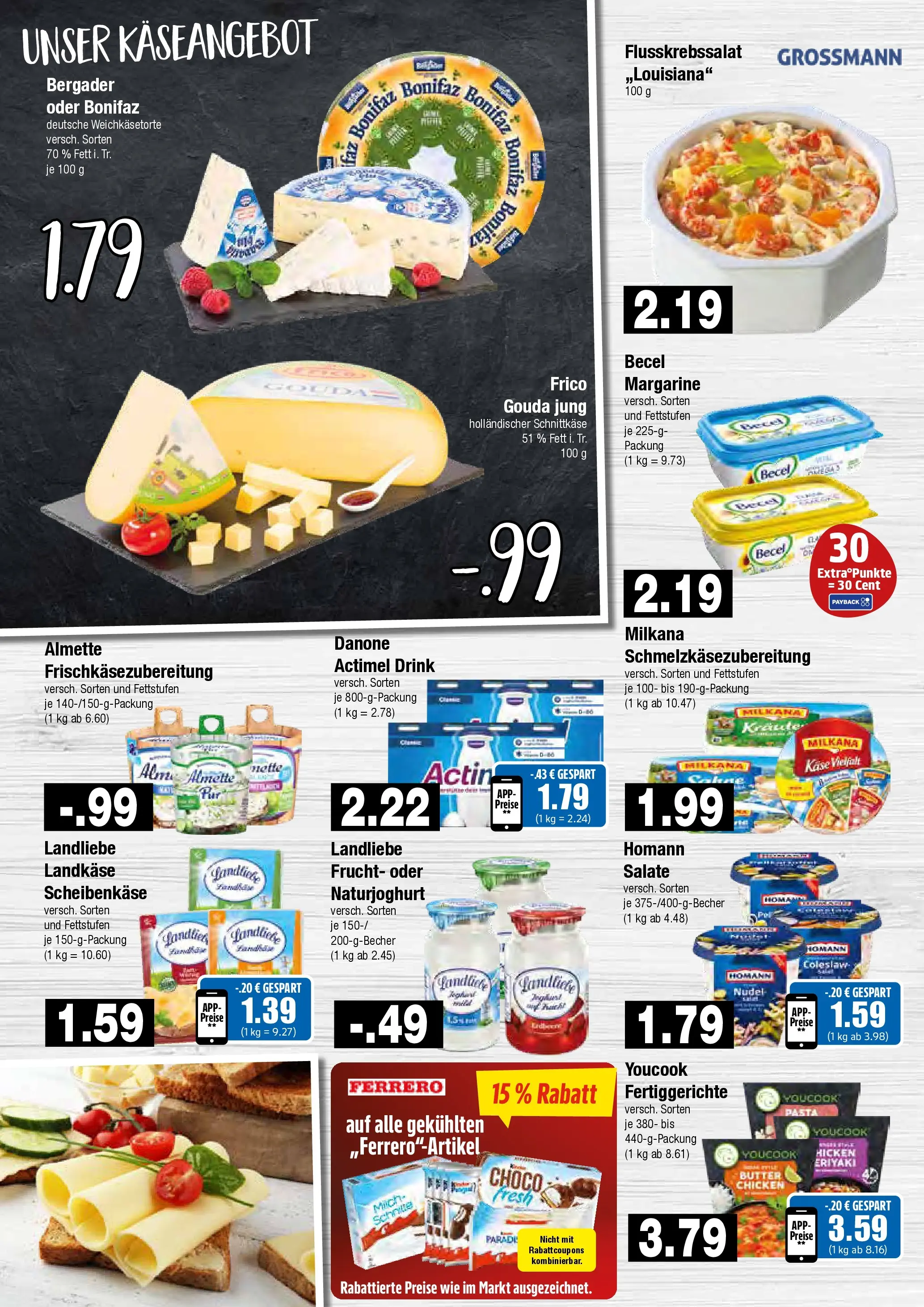 Edeka prospekt Hamburg	 (ab 13.04.2026) » Angebote Online | Seite: 4 | Produkte: Almette, Youcook, Becel, Gouda