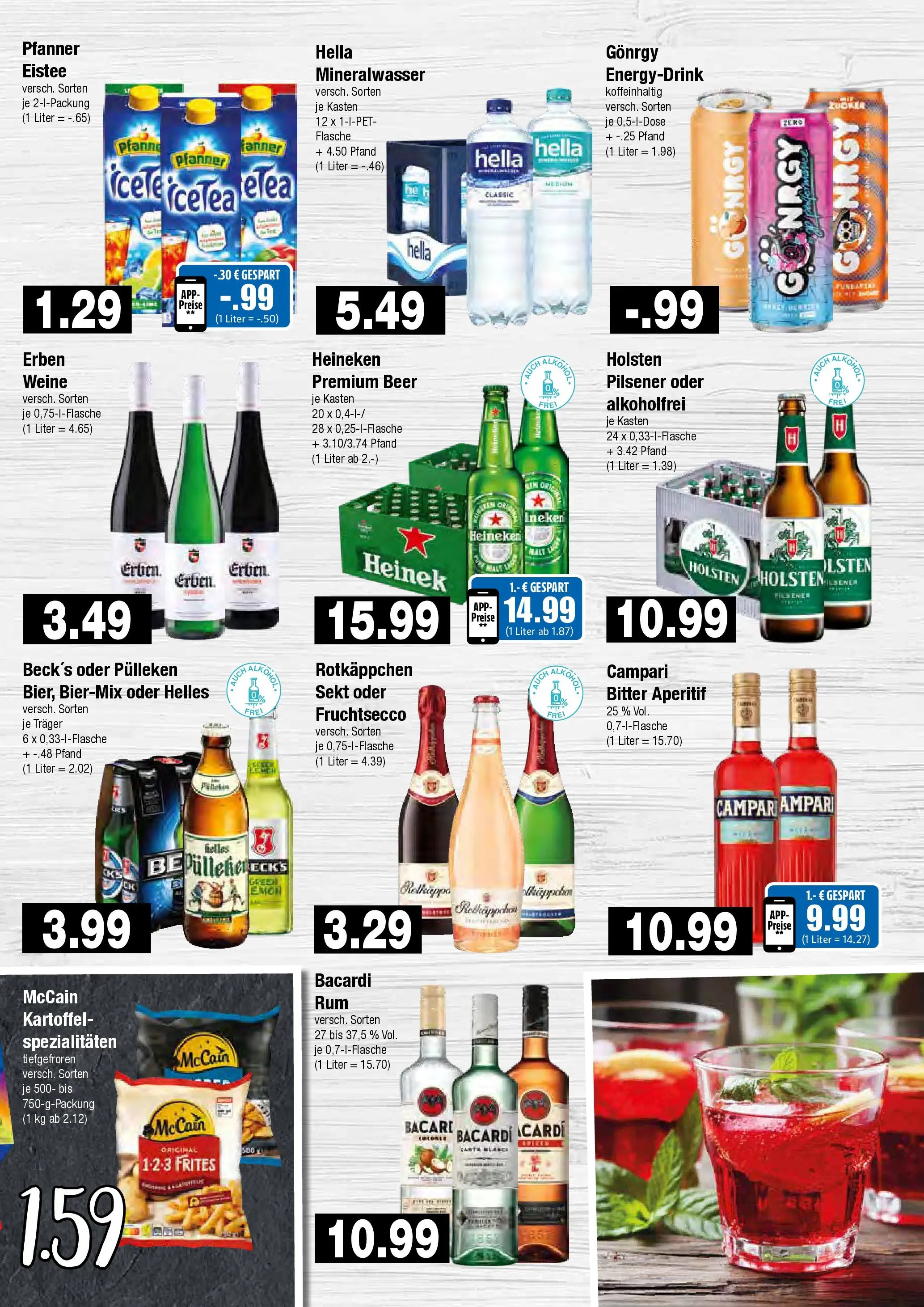 Edeka prospekt Hamburg	 (ab 13.04.2026) » Angebote Online | Seite: 7 | Produkte: Holsten, Pfanner eistee, Heineken, Rotkäppchen