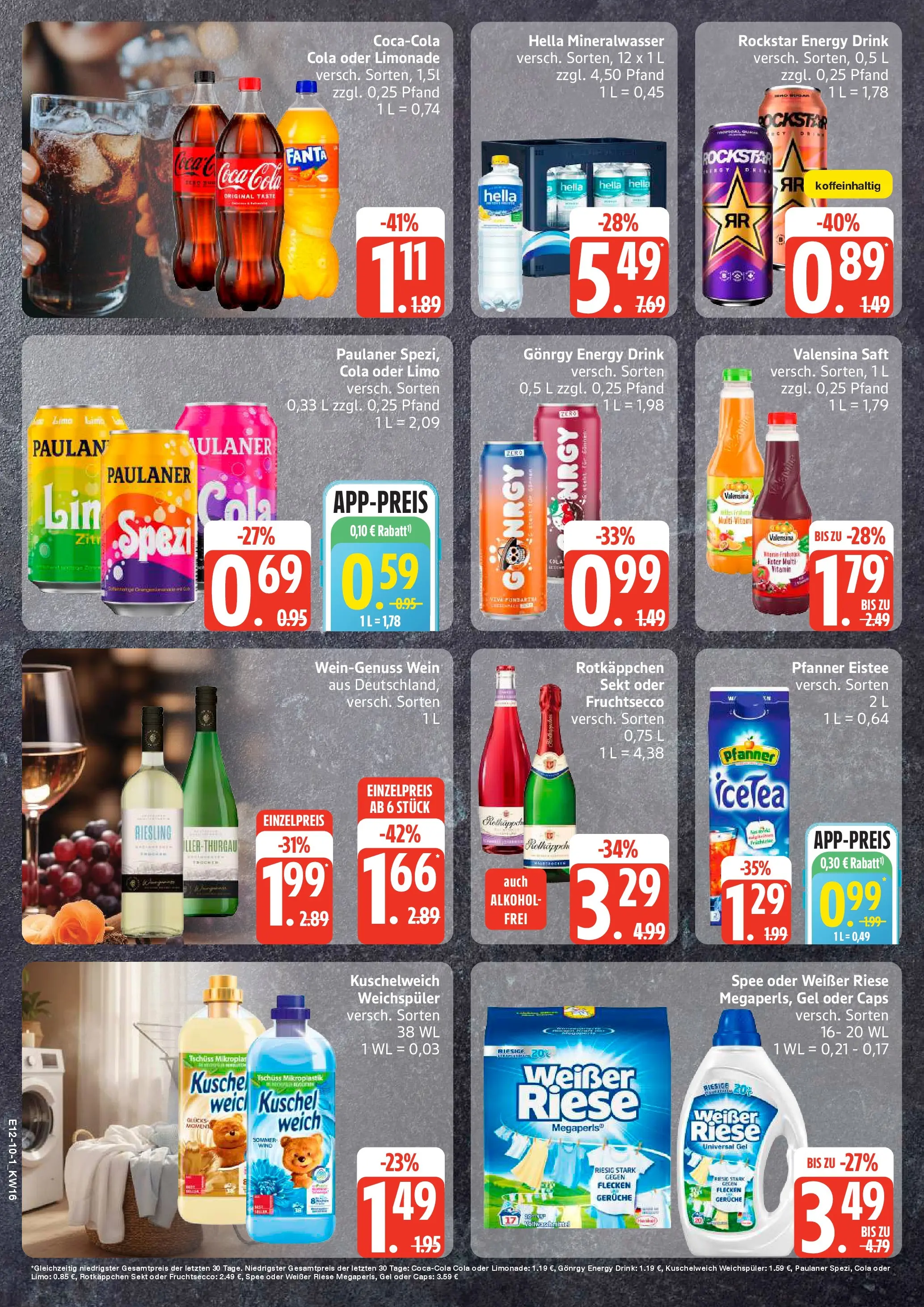 Edeka prospekt Sterup	 (ab 13.04.2026) » Angebote Online | Seite: 10 | Produkte: Rotkappchen sekt, Cola, Sekt, Mineralwasser