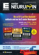 E center EDEKA: Wochenangebote - ab 13.04.2026