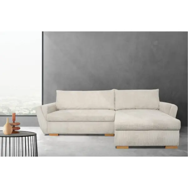 Ecksofa mit Bettfunktion und Bettkasten