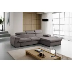 Ecksofa mit Bettfunktion und Bettkasten