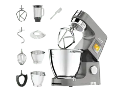 Kenwood KWL 90.124 SI Titanium Chef Patissier XL K&uuml;chenmaschine Silber (R&uuml;hrsch&uuml;sselkapazit&auml;t: 7 l, 1400 Watt)