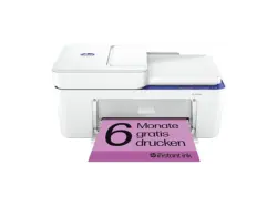HP DeskJet 4230e mit 6 Monate HP Instant Ink, Multifunktionsdrucker, WLAN, A4, A6, Wei&szlig;, Blau