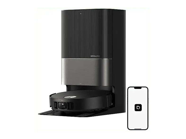 Dreame X50 Ultra Complete Saugroboter mit Wischfunktion (Black, Laufzeit: bis 200min., Absaug- sowie Selbstreinigungsstation, HyperStream&trade; Detangling DuoBrush)