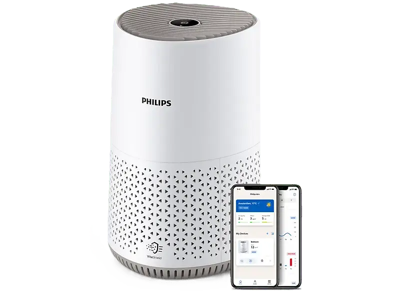 Philips AC0650/10 Series 600 Luftreiniger Wei&szlig; (12 Watt, Raumgr&ouml;&szlig;e: 44 m&sup2;)