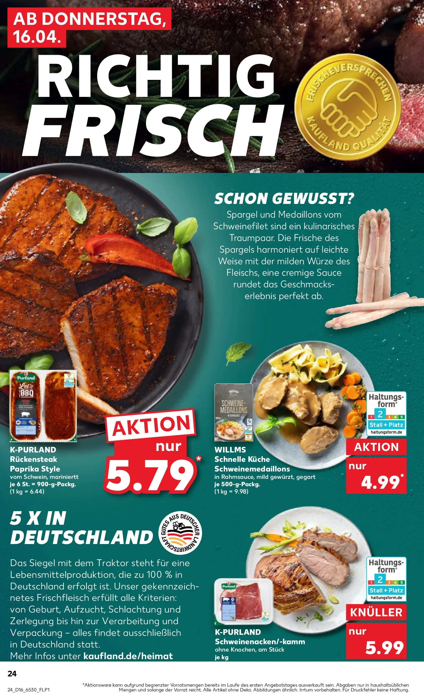 Prospekt Kaufland ab 13.04.2026 » Angebote Online zum Blättern | Seite: 36