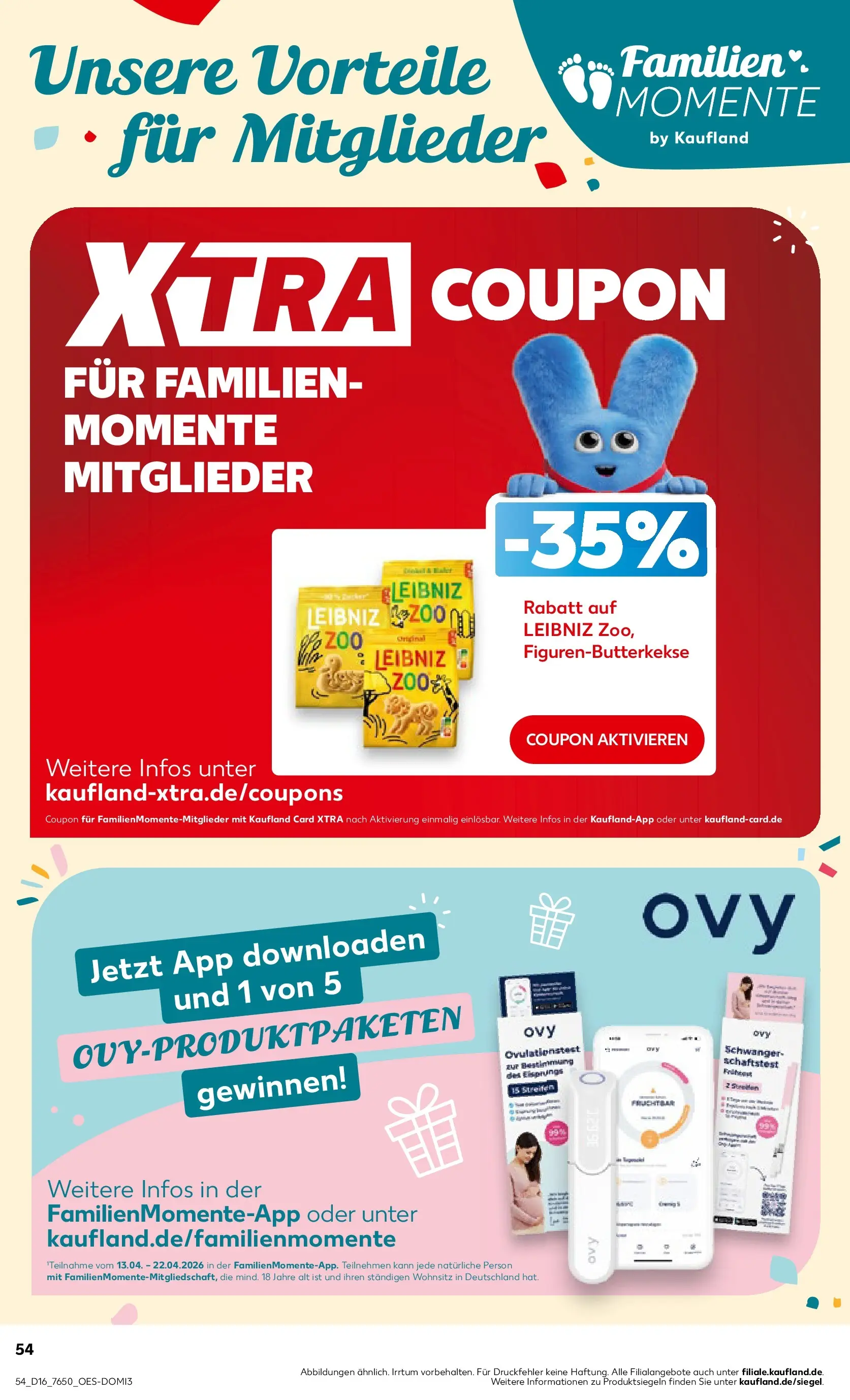 Prospekt Kaufland ab 13.04.2026 » Angebote und Werbung Online | Seite: 66 Prospekt Kaufland ab 13.04.2026 » Angebote Online zum Blättern | Seite: 66