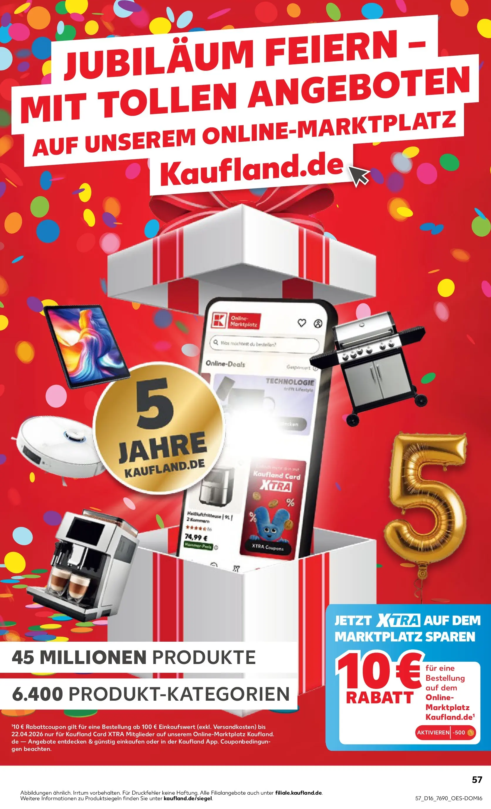 Prospekt Kaufland ab 13.04.2026 » Angebote und Werbung Online | Seite: 69 | Produkte: Heißluftfritteuse Prospekt Kaufland ab 13.04.2026 » Angebote Online zum Blättern | Seite: 69 | Produkte: Heißluftfritteuse