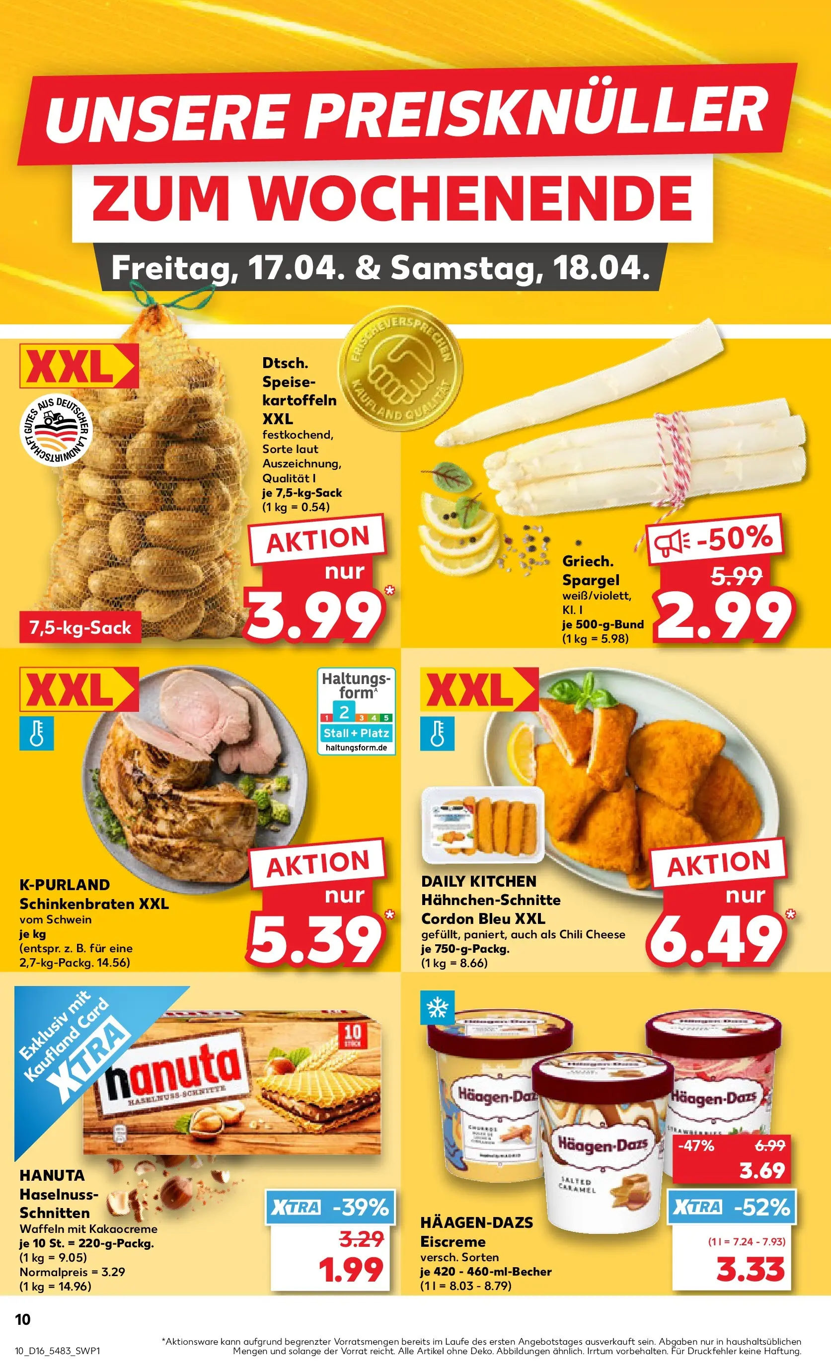 Prospekt Kaufland ab 13.04.2026 » Angebote Online zum Blättern | Seite: 22 | Produkte: Spargel, Waffeln, Kartoffeln, Chili
