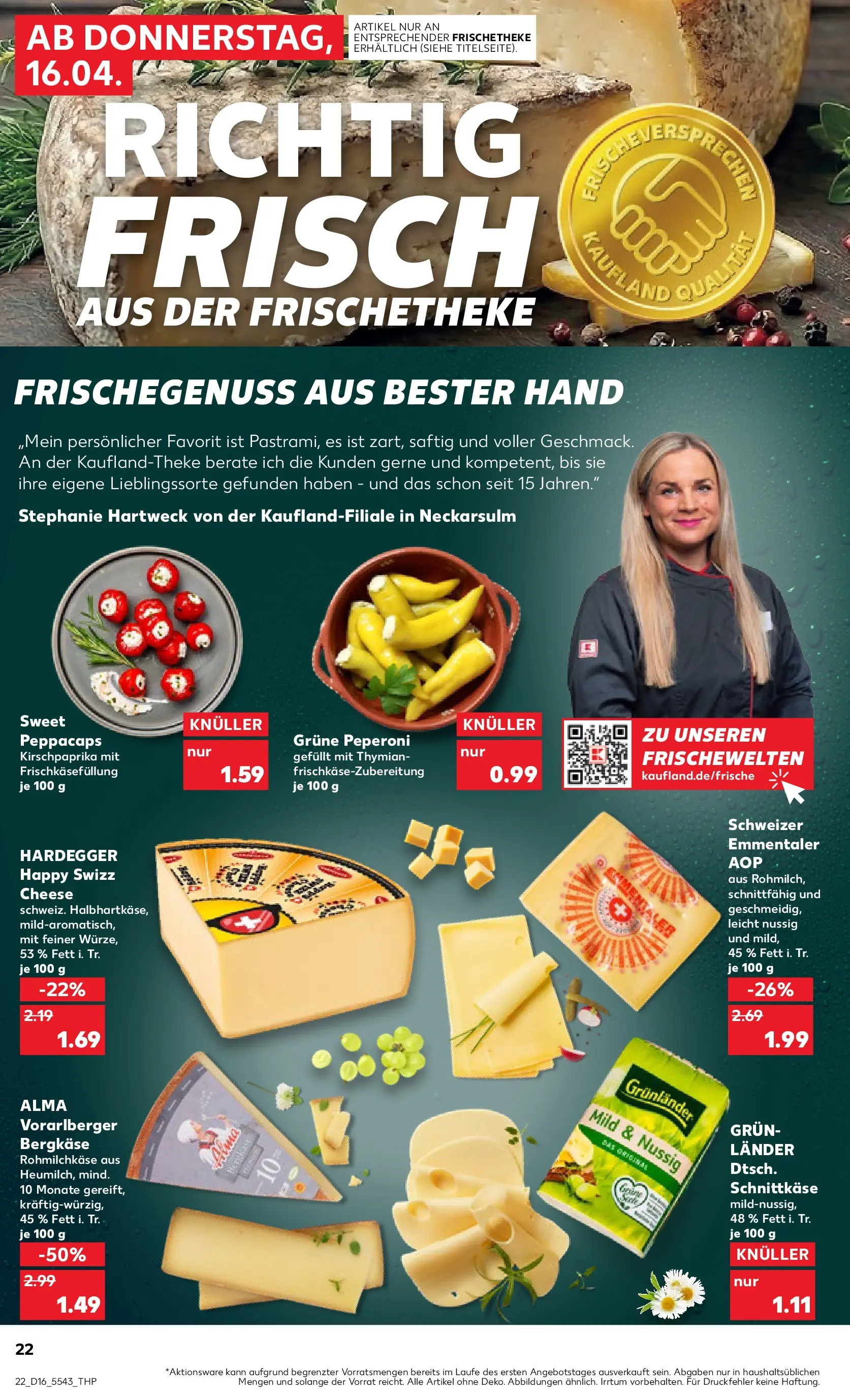 Prospekt Kaufland ab 13.04.2026 » Angebote und Werbung Online | Seite: 34 | Produkte: Grunlander Prospekt Kaufland ab 13.04.2026 » Angebote Online zum Blättern | Seite: 34 | Produkte: Grunlander