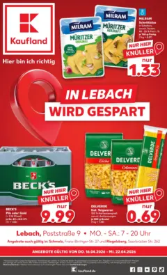 Kaufland Prospekt Schmelz	 ab 16.04.2026 gültig