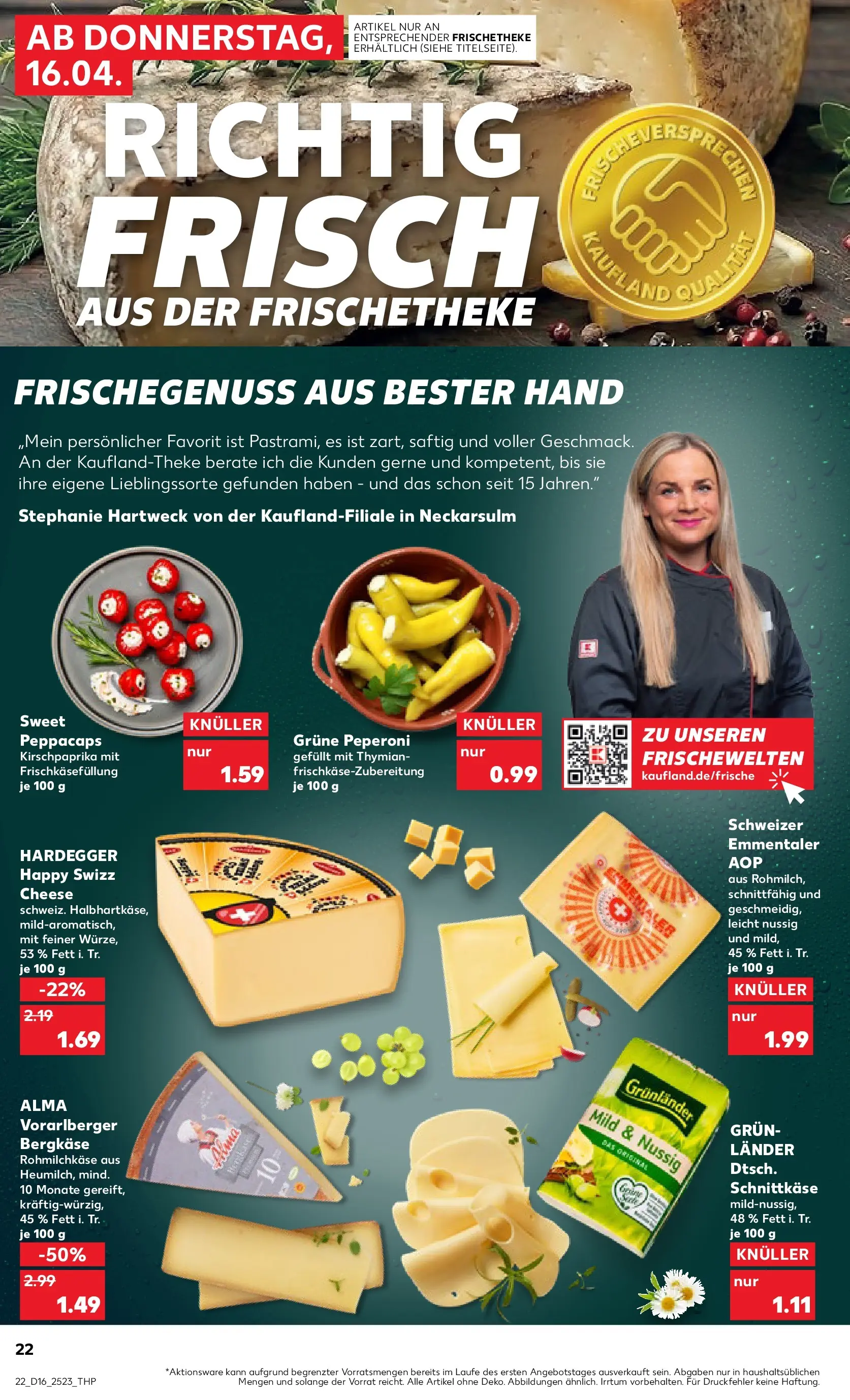 Prospekt Kaufland ab 16.04.2026 » Angebote Online zum Blättern | Seite: 22 | Produkte: Grunlander