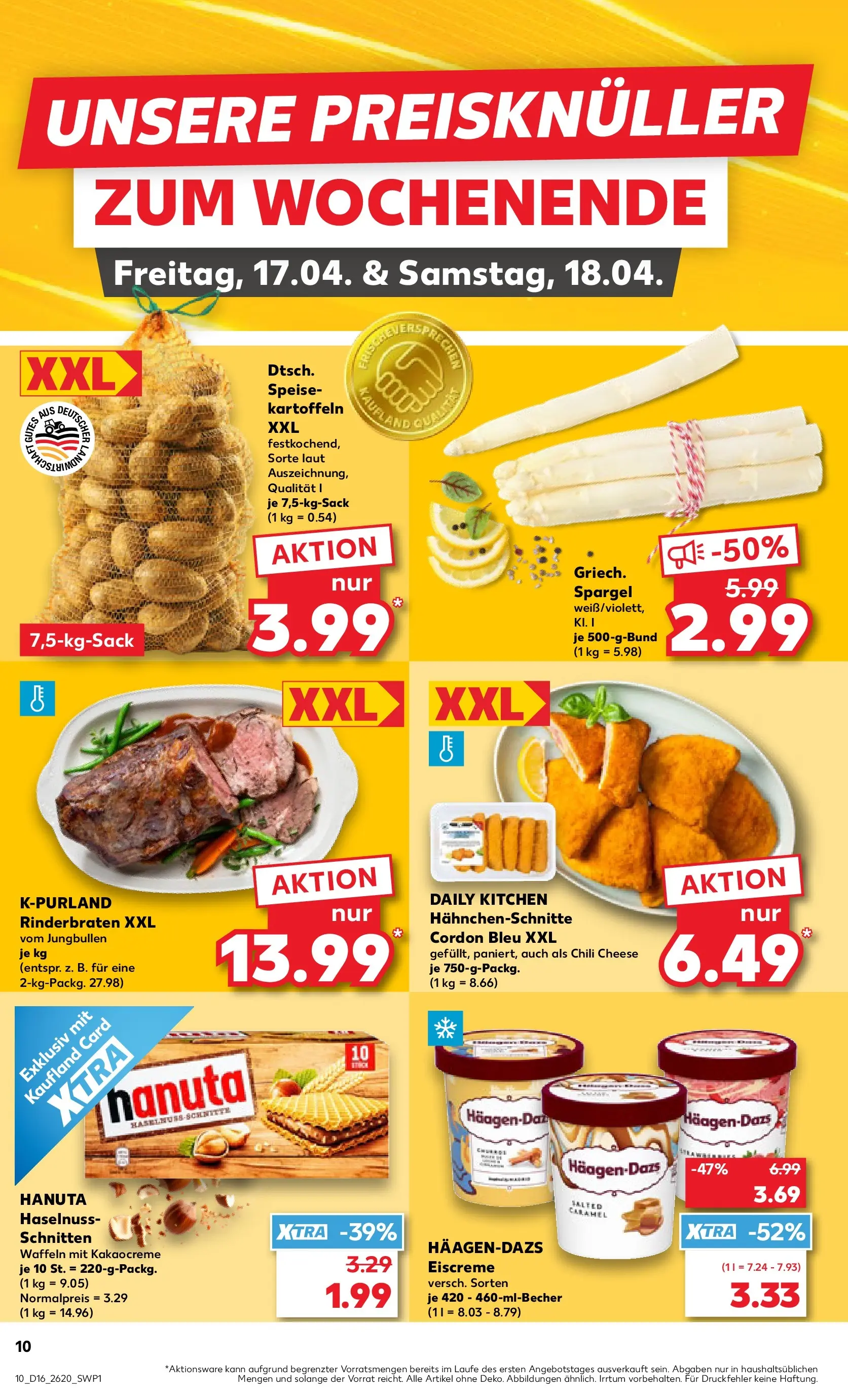 Prospekt Kaufland ab 13.04.2026 » Angebote Online zum Blättern | Seite: 22 | Produkte: Spargel, Waffeln, Kartoffeln, Chili