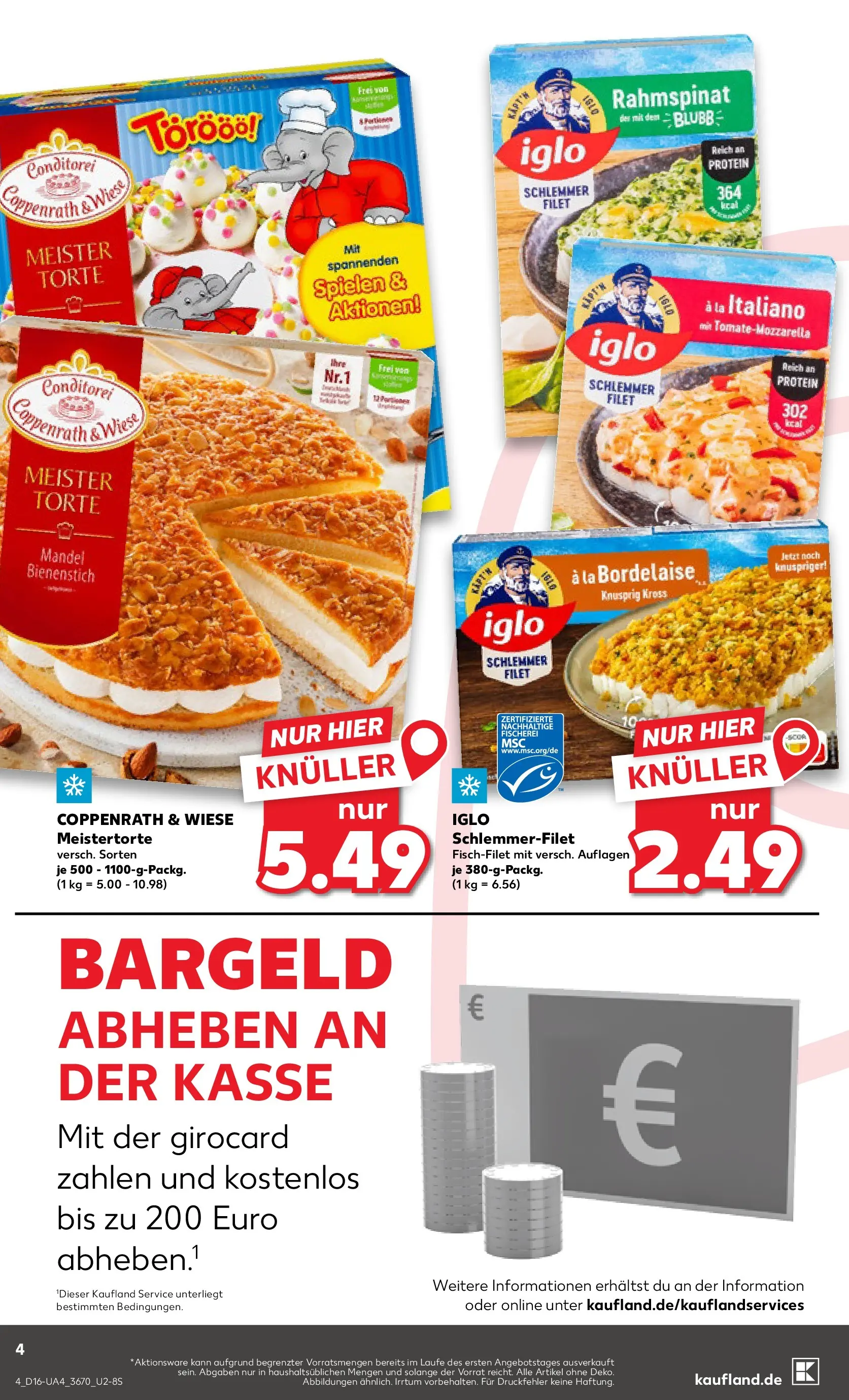 Prospekt Kaufland ab 13.04.2026 » Angebote Online zum Blättern | Seite: 16 | Produkte: Iglo