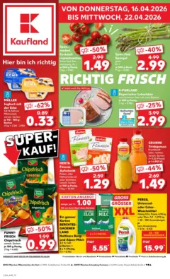 Kaufland Prospekt München ab 16.04.2026 gültig Kaufland Prospekt München ab 16.04.2026 gültig
