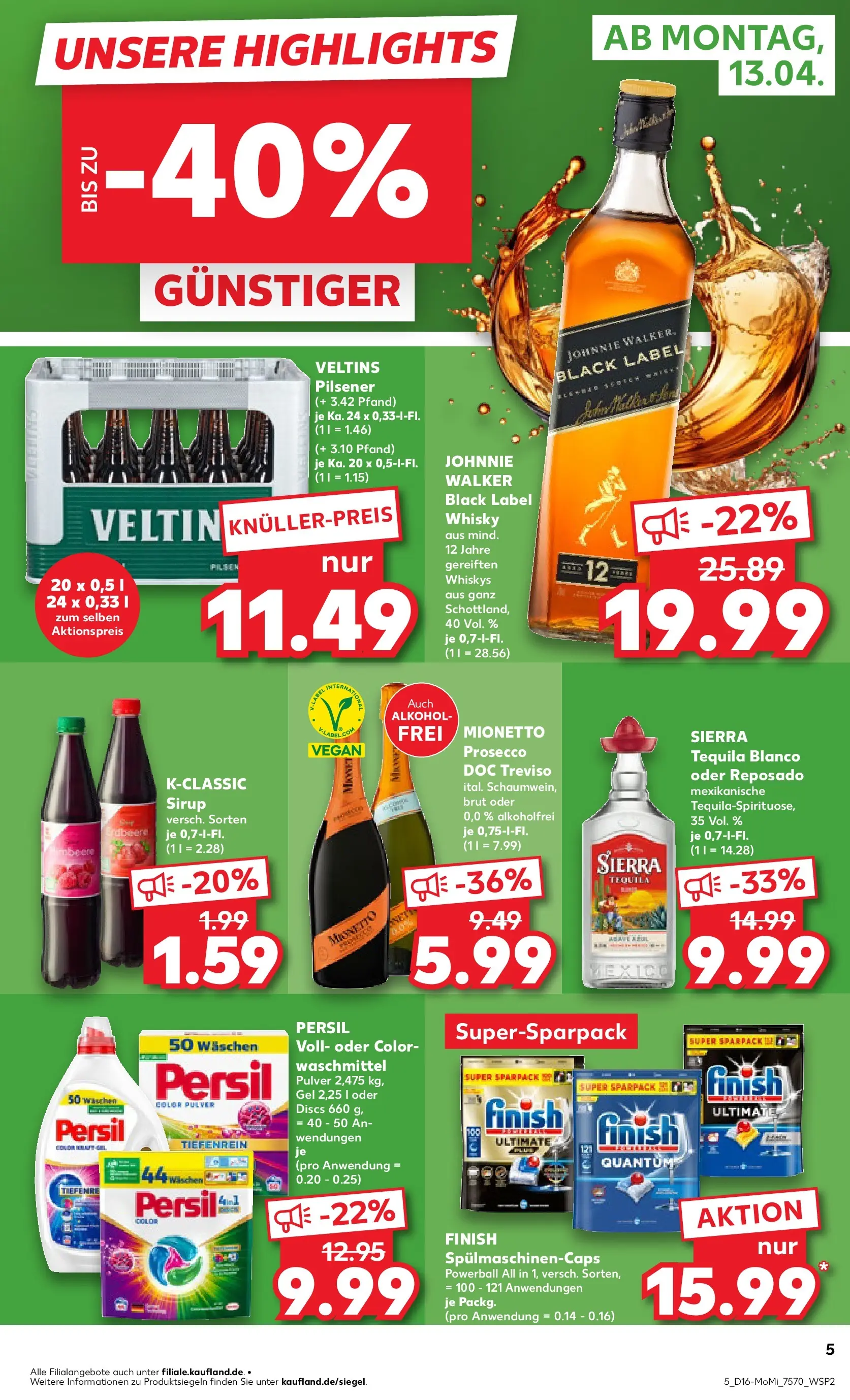 Prospekt Kaufland ab 13.04.2026 » Angebote Online zum Blättern | Seite: 5