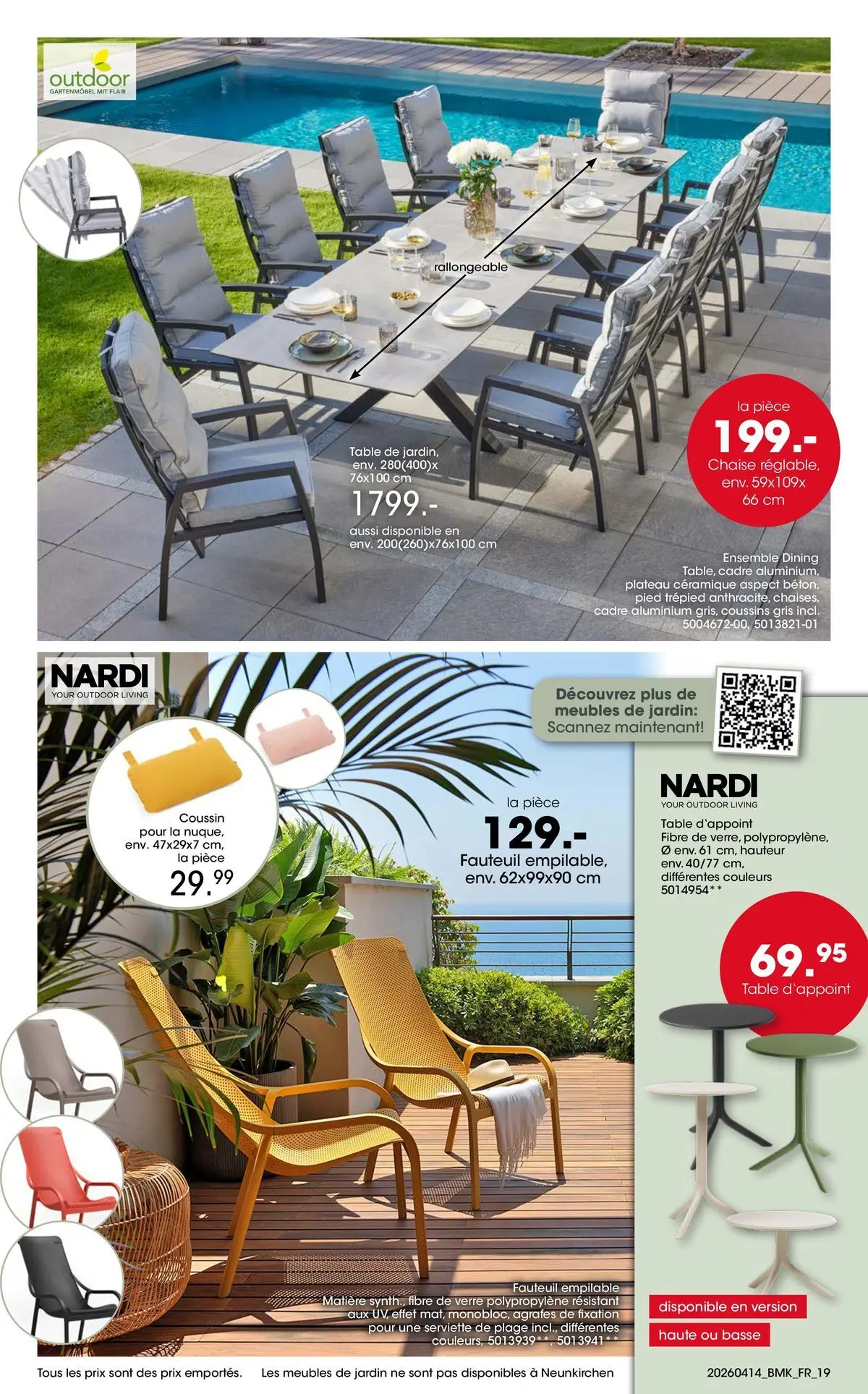 Möbel Martin - Möbel Martin: Offres hebdomadaires à partir du 14/04/2026 - promo en ligne | Page: 19 | Produits: Plateau, Fauteuil, Chaise, Cadre