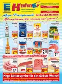 Angebote - Edeka Hahner: Wochenangebote ab 12.04.2026 gültig | Seite: 12 | Produkte: Toast, Milka, Dallmayr, Kuchen