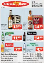 Getr&auml;nke Oase Getr&auml;nke Oase: Getr&auml;nkeangebote - bis 18.04.2026