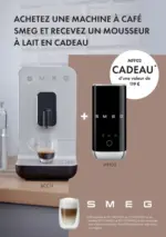 Expert Smeg - Mousseur &agrave; lait gratuit - au 17.05.2026