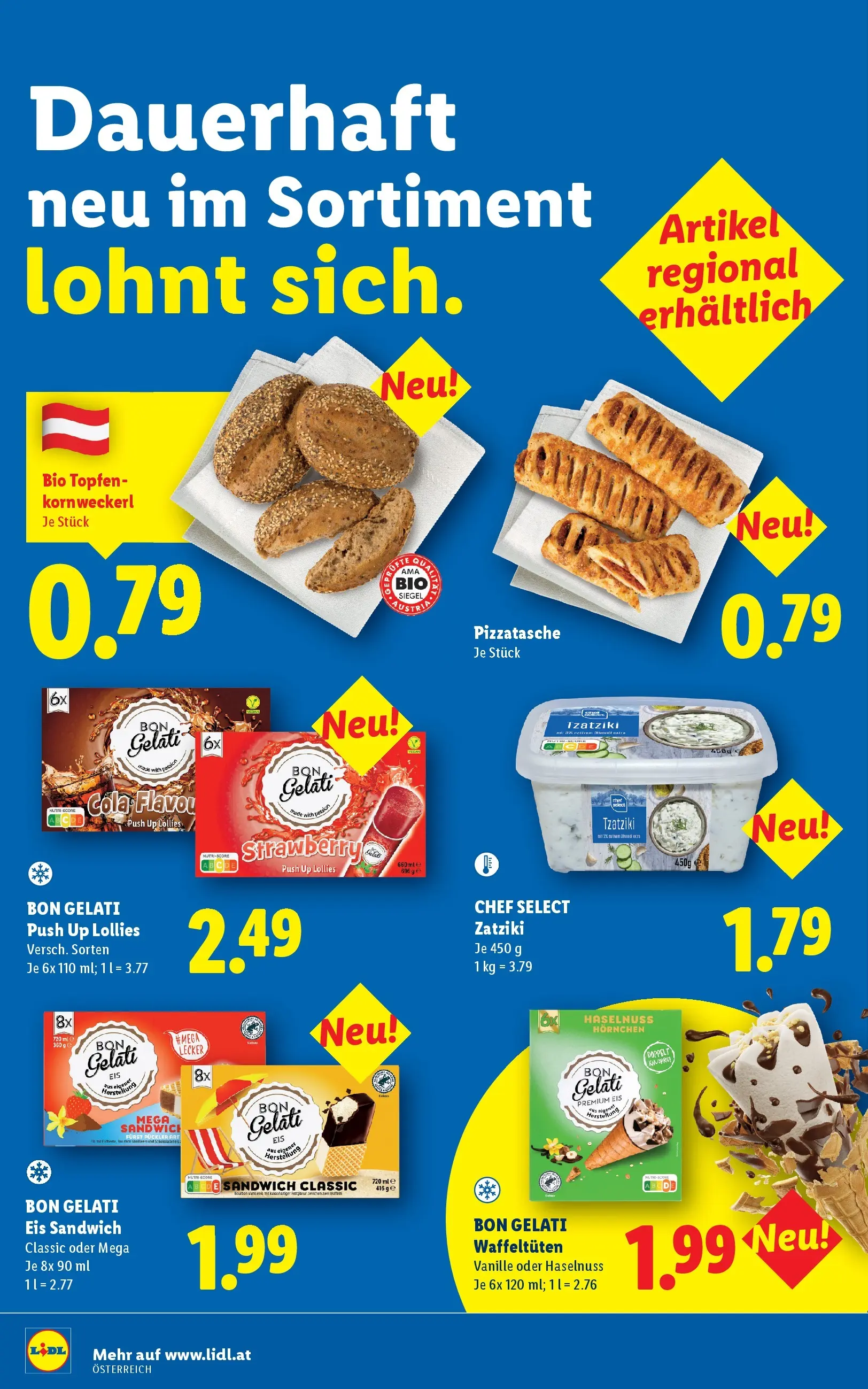 Lidl - Lidl ab 15.04.2026 - Angebote ab donnerstag | Seite: 45 | Produkte: Eis