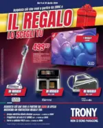 Trony TRONY - VOLANTINO - Informatica TV Telefonia e Elettrodomestici online - al 29.04.2026