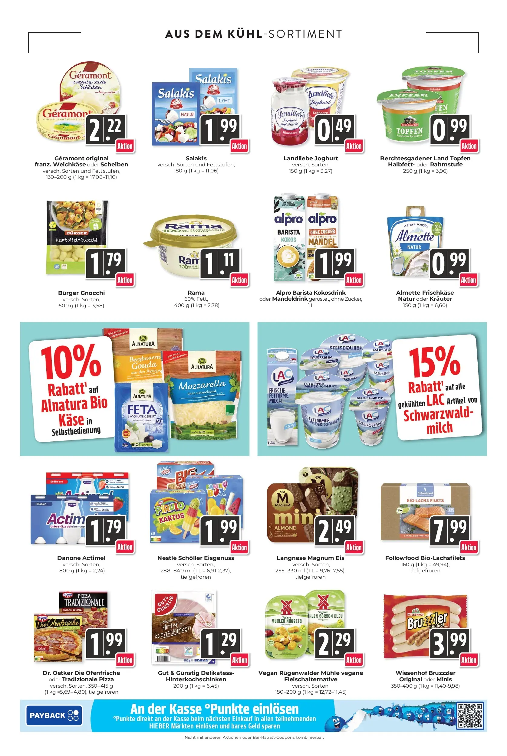 E center Prospekt Lörrach	 (ab 12.04.2026) zum Blättern | Seite: 6 | Produkte: Mühle, Milch, Zucker, Himbeere