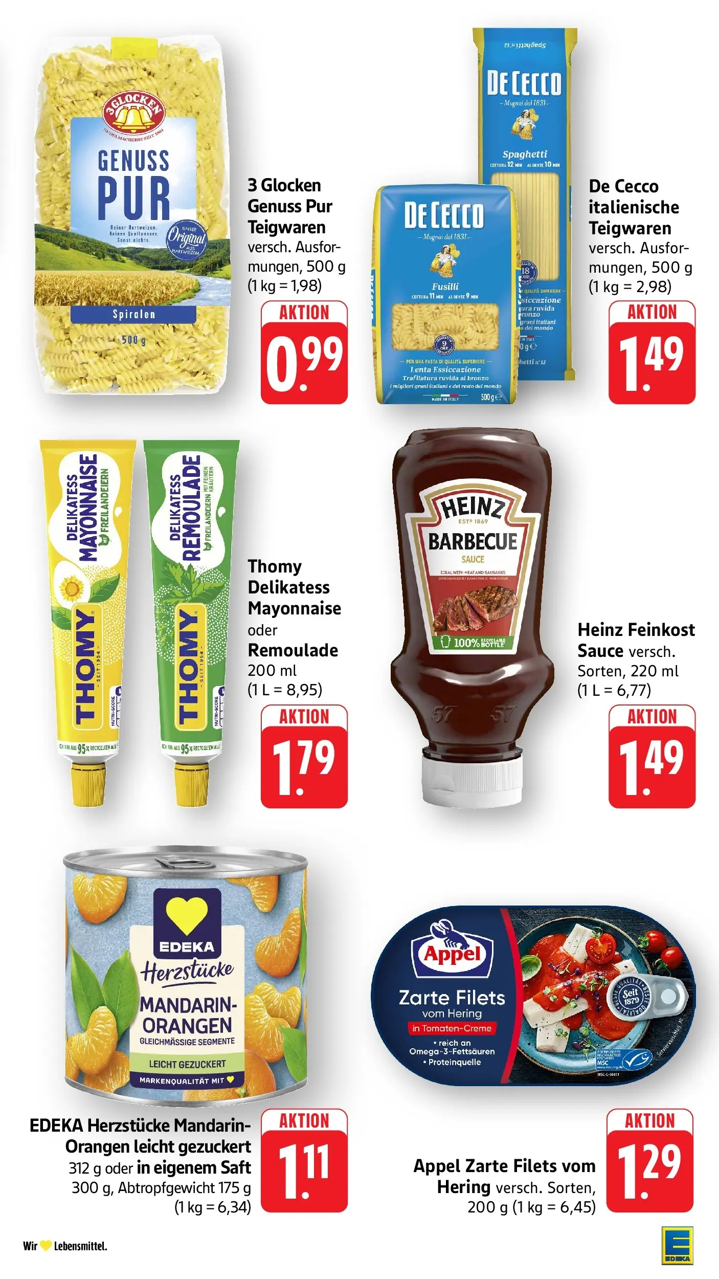 E center Prospekt Überlingen	 (ab 12.04.2026) zum Blättern | Seite: 31 | Produkte: Jura, Orangen, Mayonnaise, Pasta