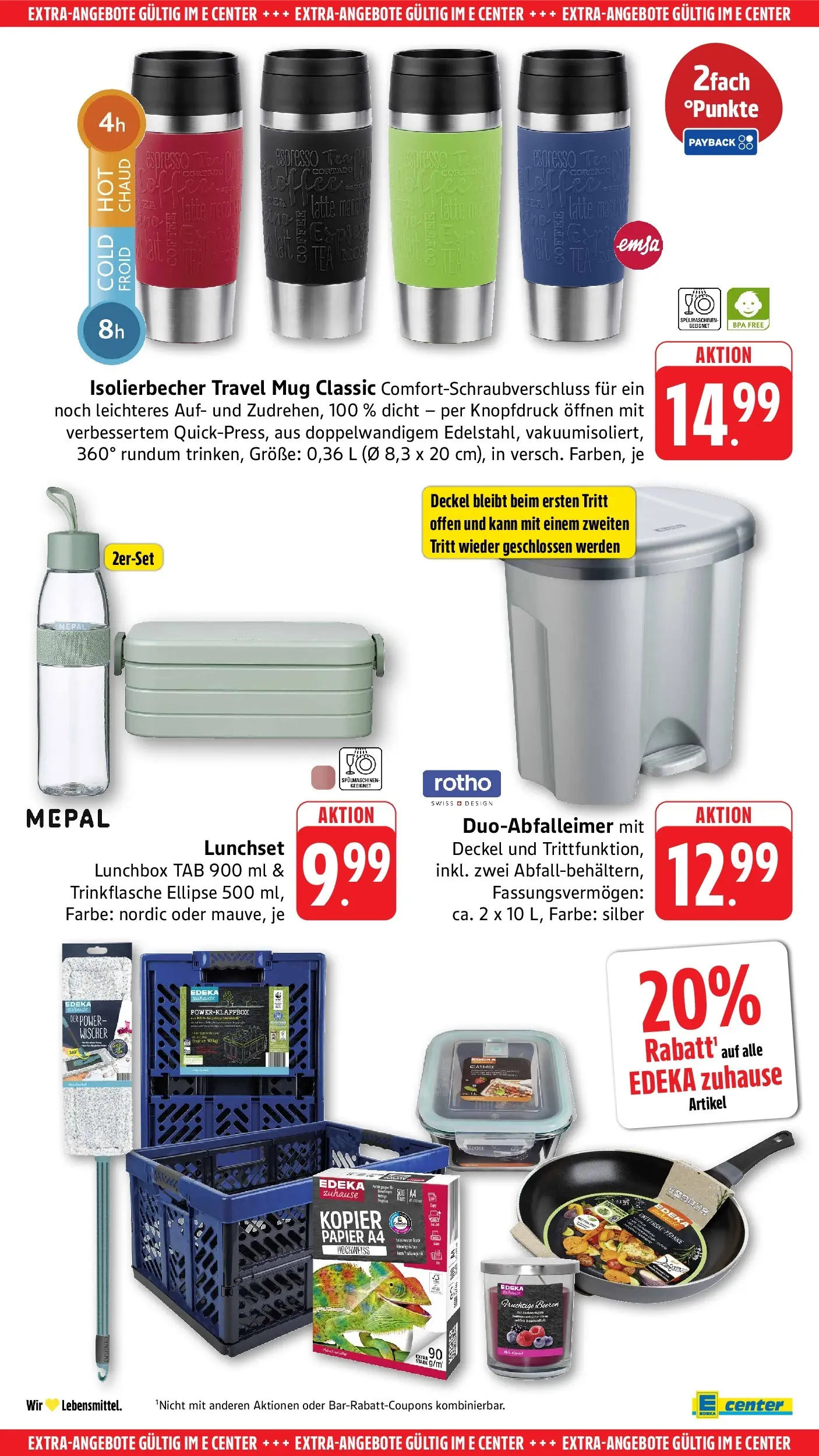 E center Prospekt Überlingen	 (ab 12.04.2026) zum Blättern | Seite: 58