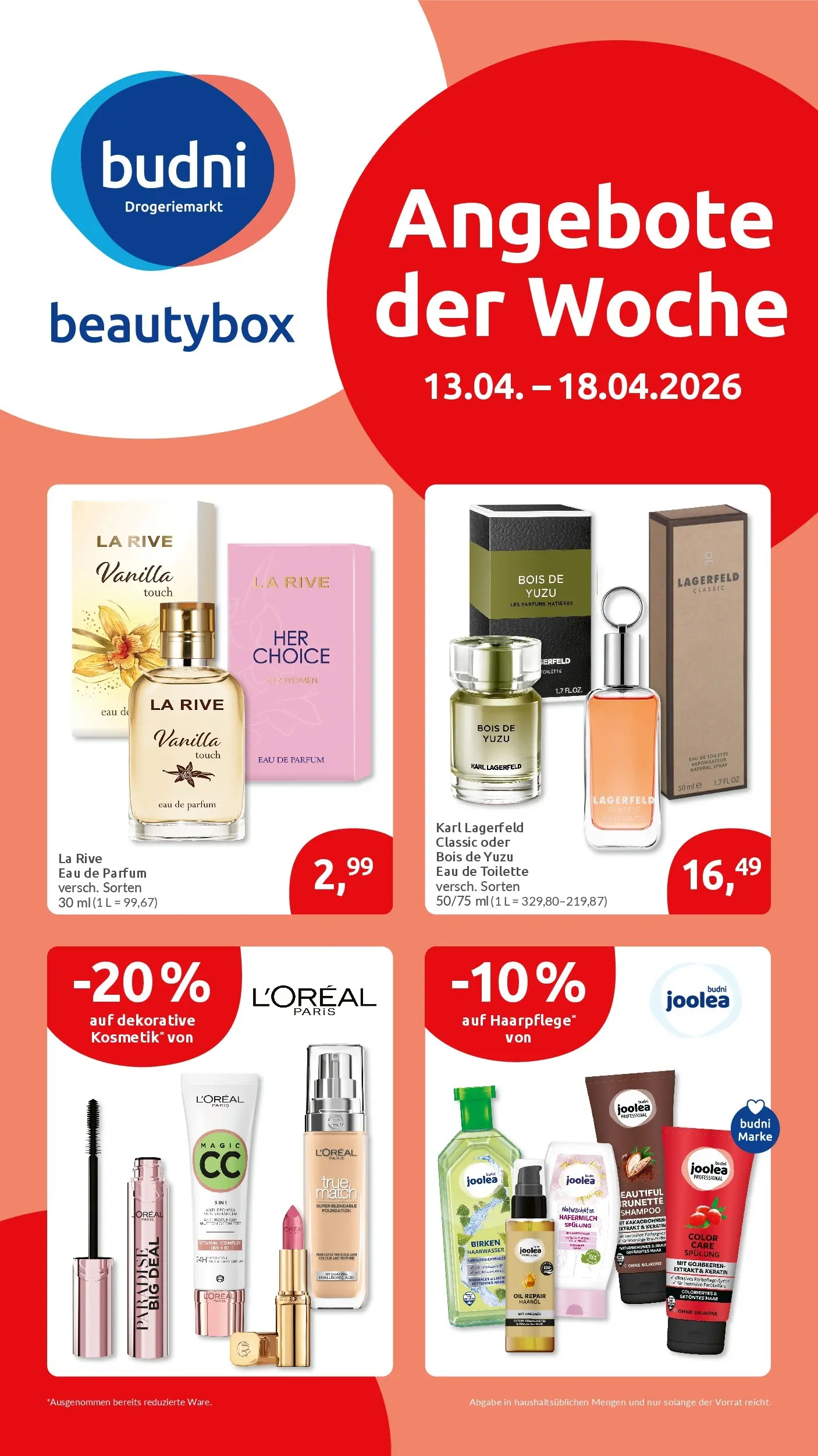 E center Prospekt Überlingen	 (ab 12.04.2026) zum Blättern | Seite: 61 | Produkte: Toilette, Parfüm, Eau de Parfum, Foundation