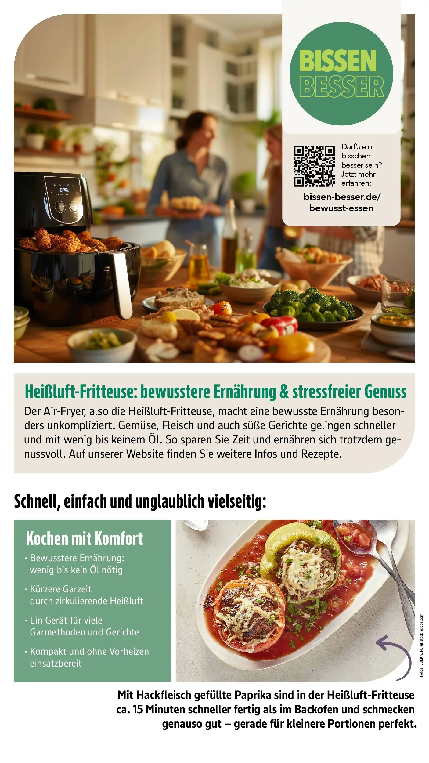 E center Prospekt Überlingen	 (ab 12.04.2026) zum Blättern | Seite: 64 | Produkte: Öl, Paprika, Heißluftfritteuse, Hackfleisch