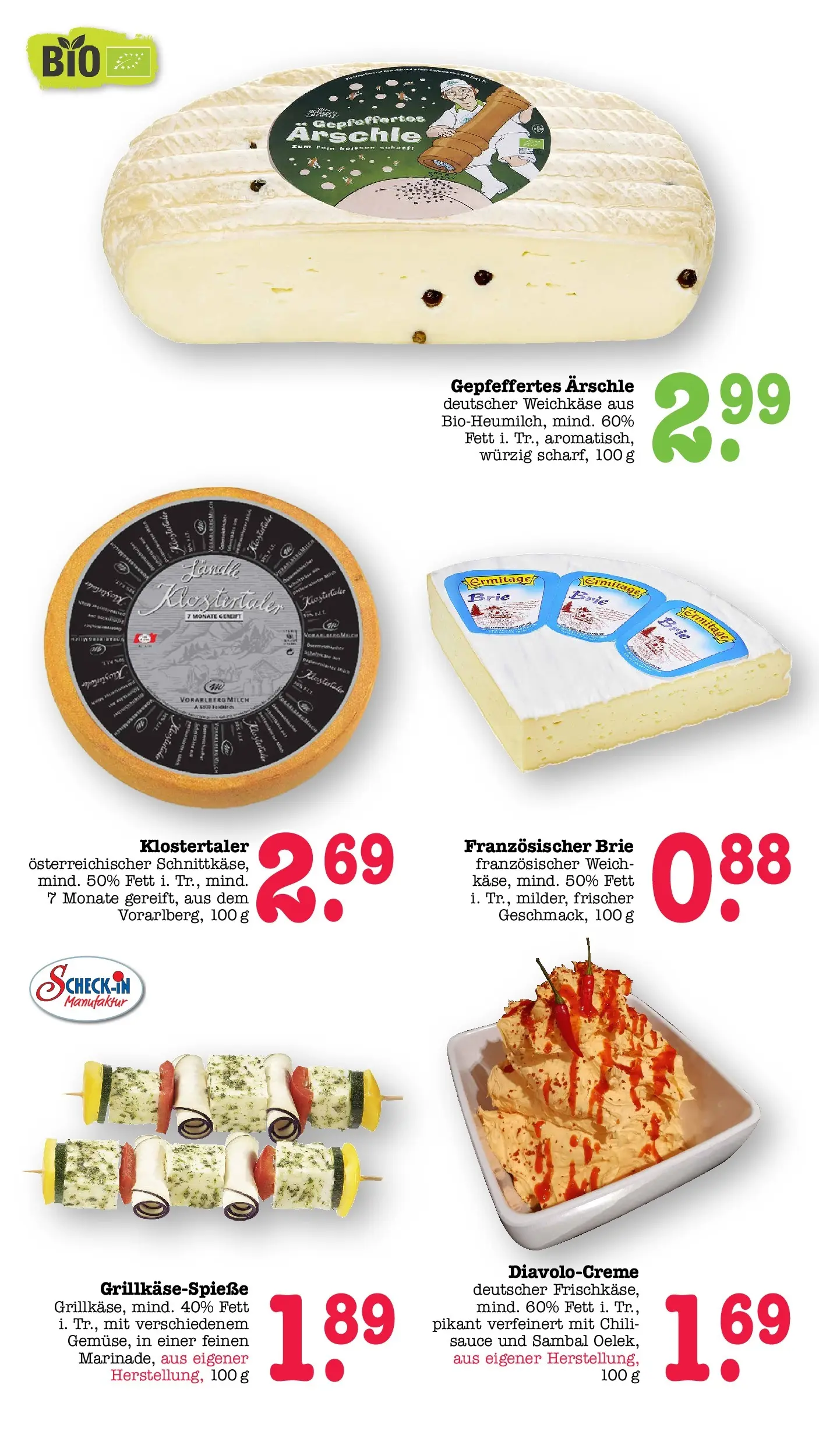 E center Prospekt Kuppenheim-Oberndorf	 (ab 12.04.2026) zum Blättern | Seite: 9 | Produkte: Milch, Chili