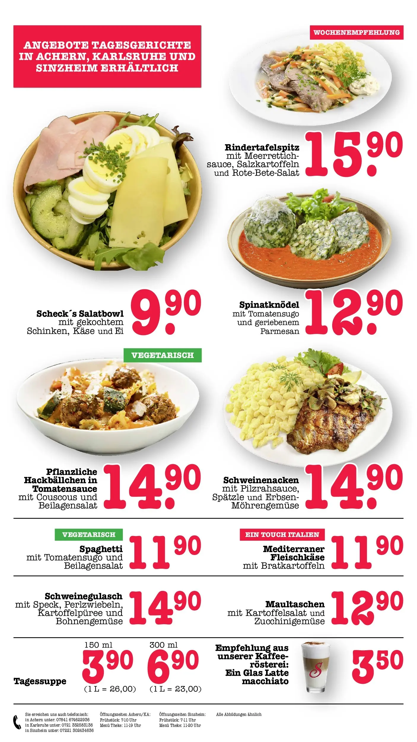 E center Prospekt Kuppenheim-Oberndorf	 (ab 12.04.2026) zum Blättern | Seite: 15 | Produkte: Käse, Theke, Kaffee, Schweinenacken