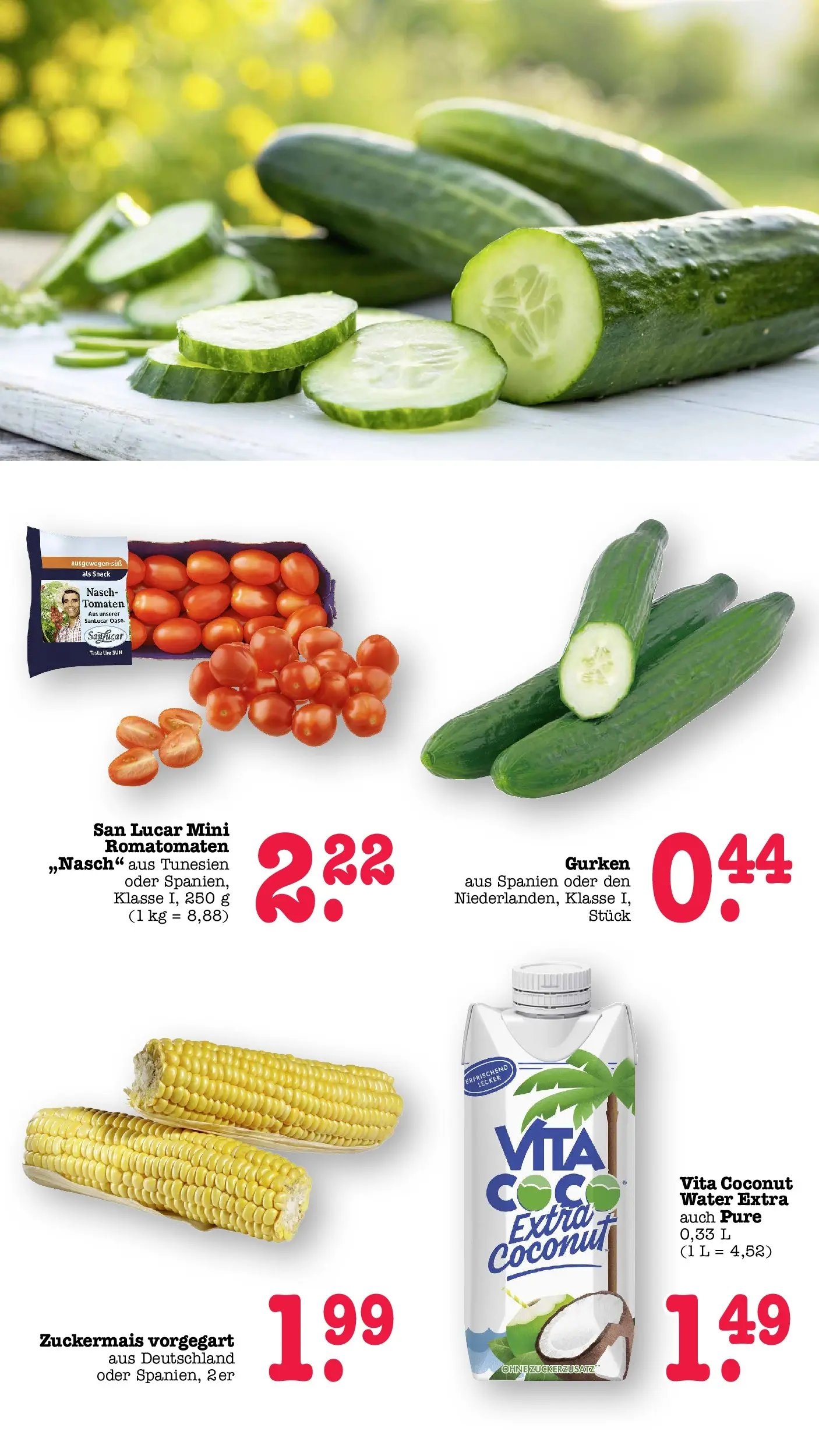 E center Prospekt Kuppenheim-Oberndorf	 (ab 12.04.2026) zum Blättern | Seite: 21 | Produkte: Tomaten, Gurken