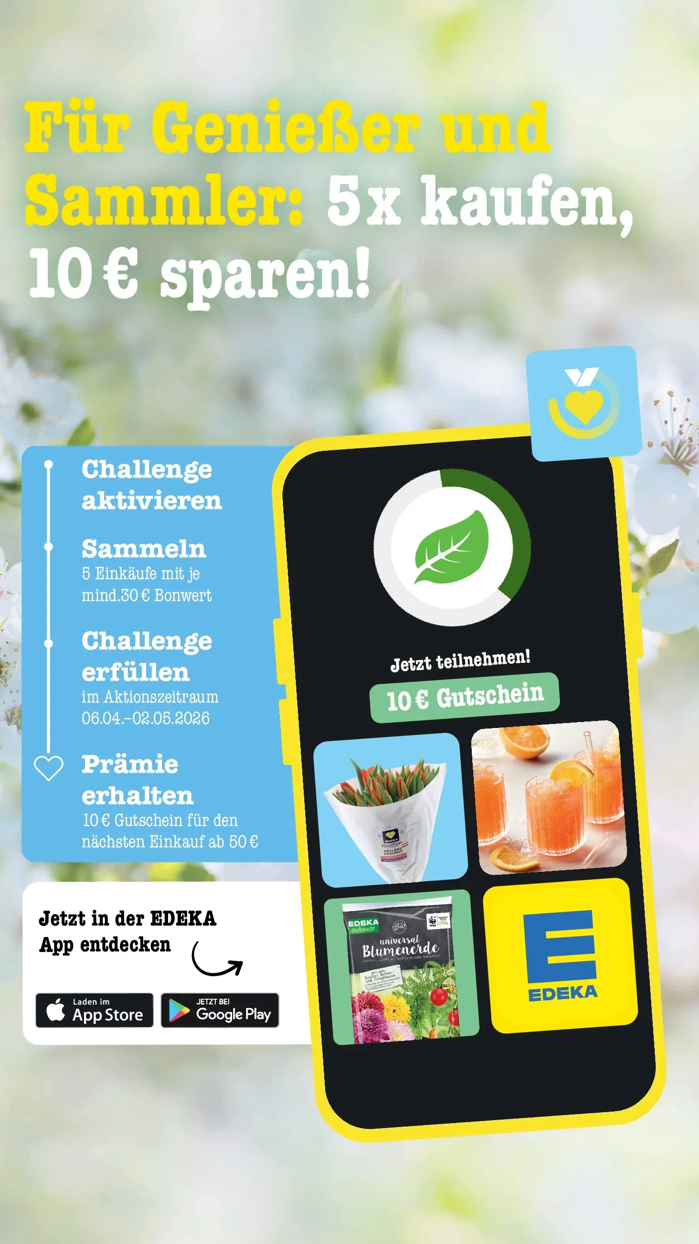 E center Prospekt Kuppenheim-Oberndorf	 (ab 12.04.2026) zum Blättern | Seite: 45 | Produkte: Blumenerde