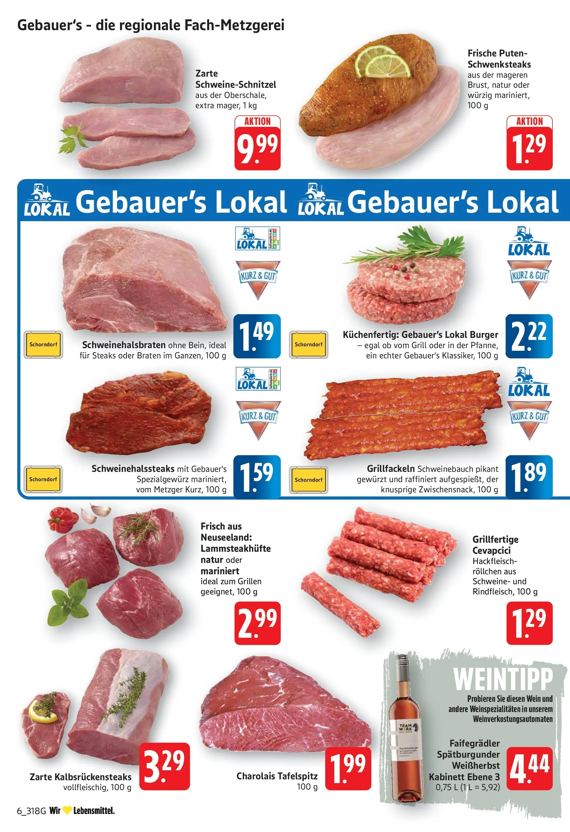 E center Prospekt Göppingen	 (ab 12.04.2026) zum Blättern | Seite: 6 | Produkte: Tafelspitz, Grill, Burger, Hackfleisch