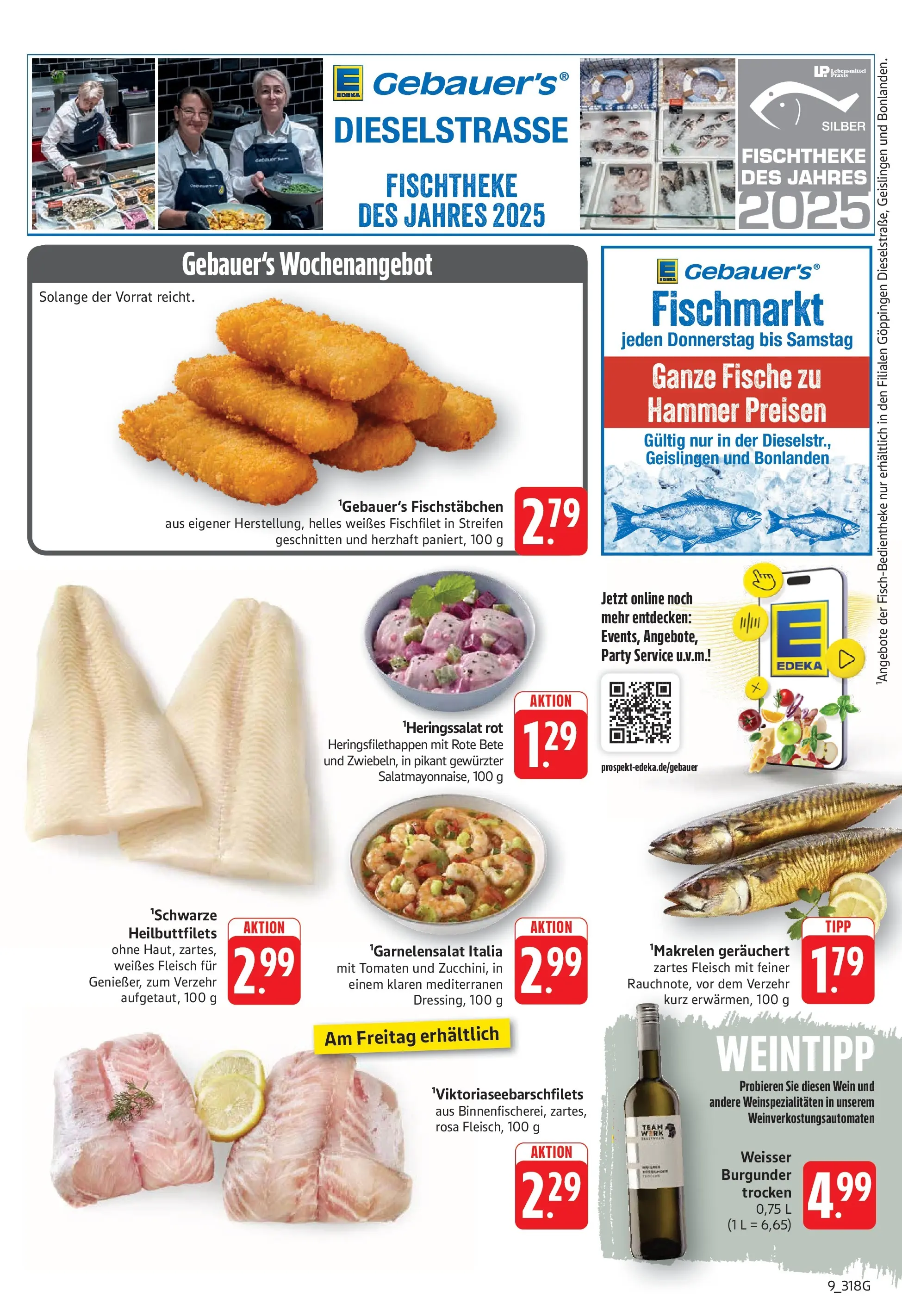 E center Prospekt Göppingen	 (ab 12.04.2026) zum Blättern | Seite: 9 | Produkte: Tomaten, Fischstabchen, Wein, Fleisch