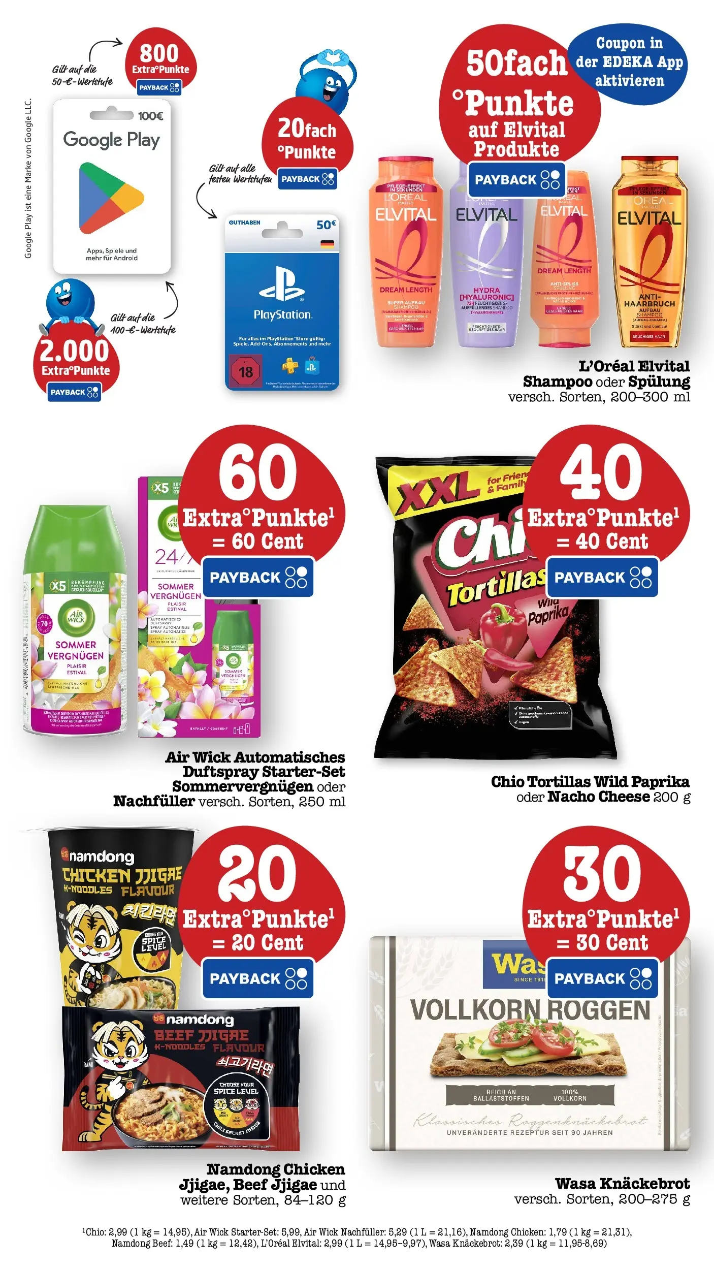 E center Prospekt Kuppenheim-Oberndorf	 (ab 12.04.2026) zum Blättern | Seite: 69 | Produkte: Playstation, Shampoo, Paprika, Chili