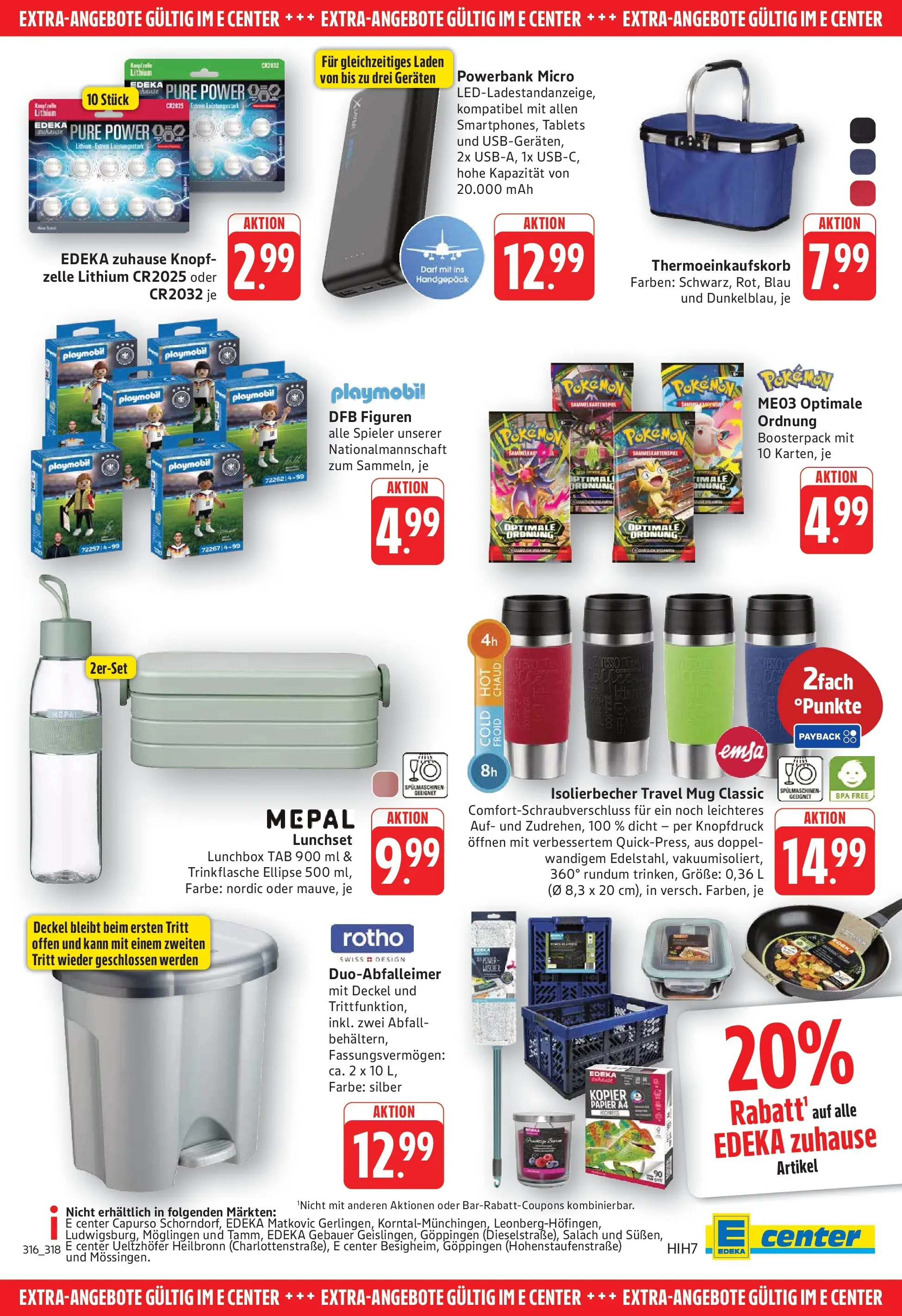 E center Prospekt Göppingen	 (ab 12.04.2026) zum Blättern | Seite: 27 | Produkte: Powerbank