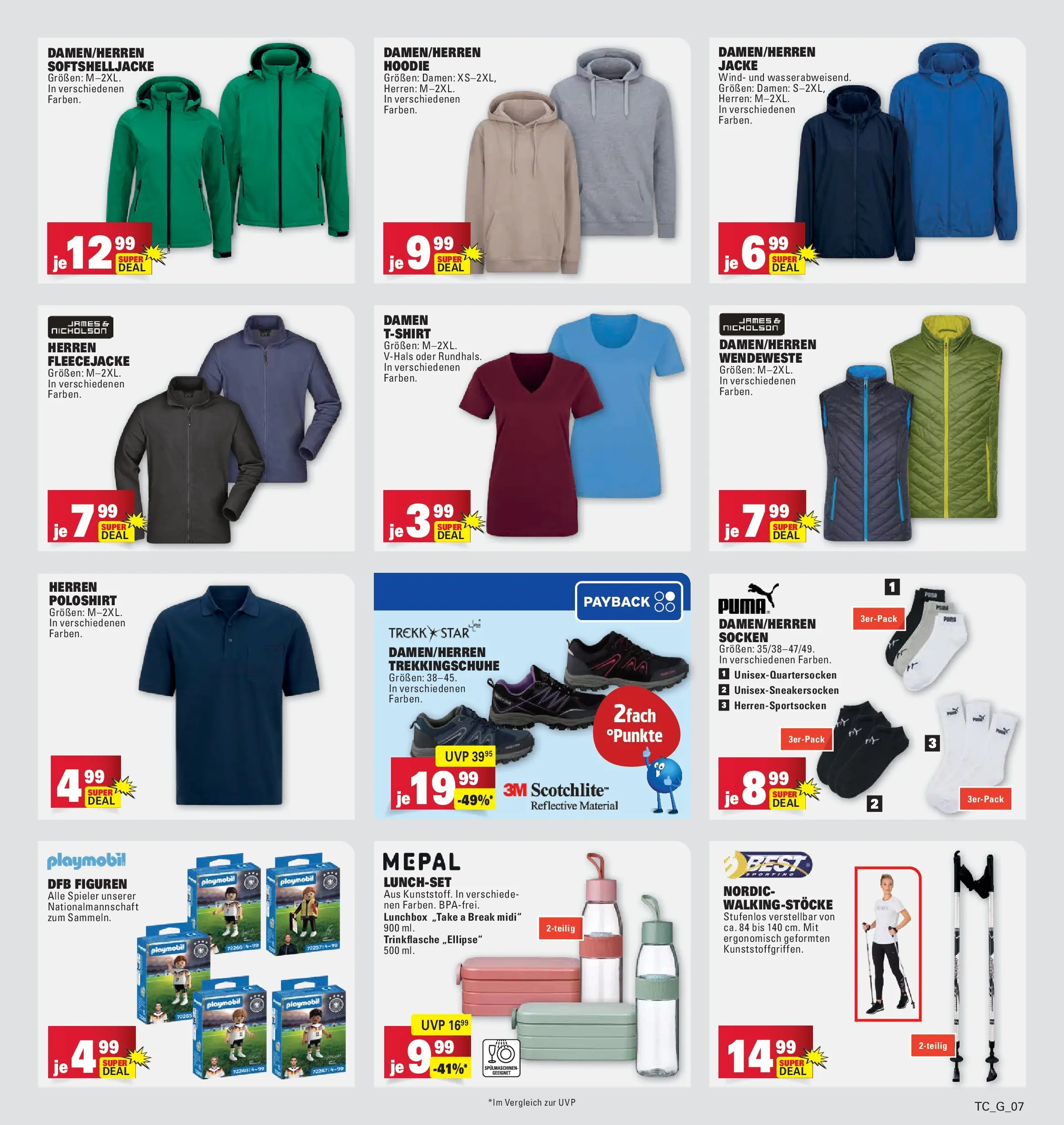 E center Prospekt Göppingen	 (ab 12.04.2026) zum Blättern | Seite: 35 | Produkte: Hoodie, Poloshirt, Jacke, Socken