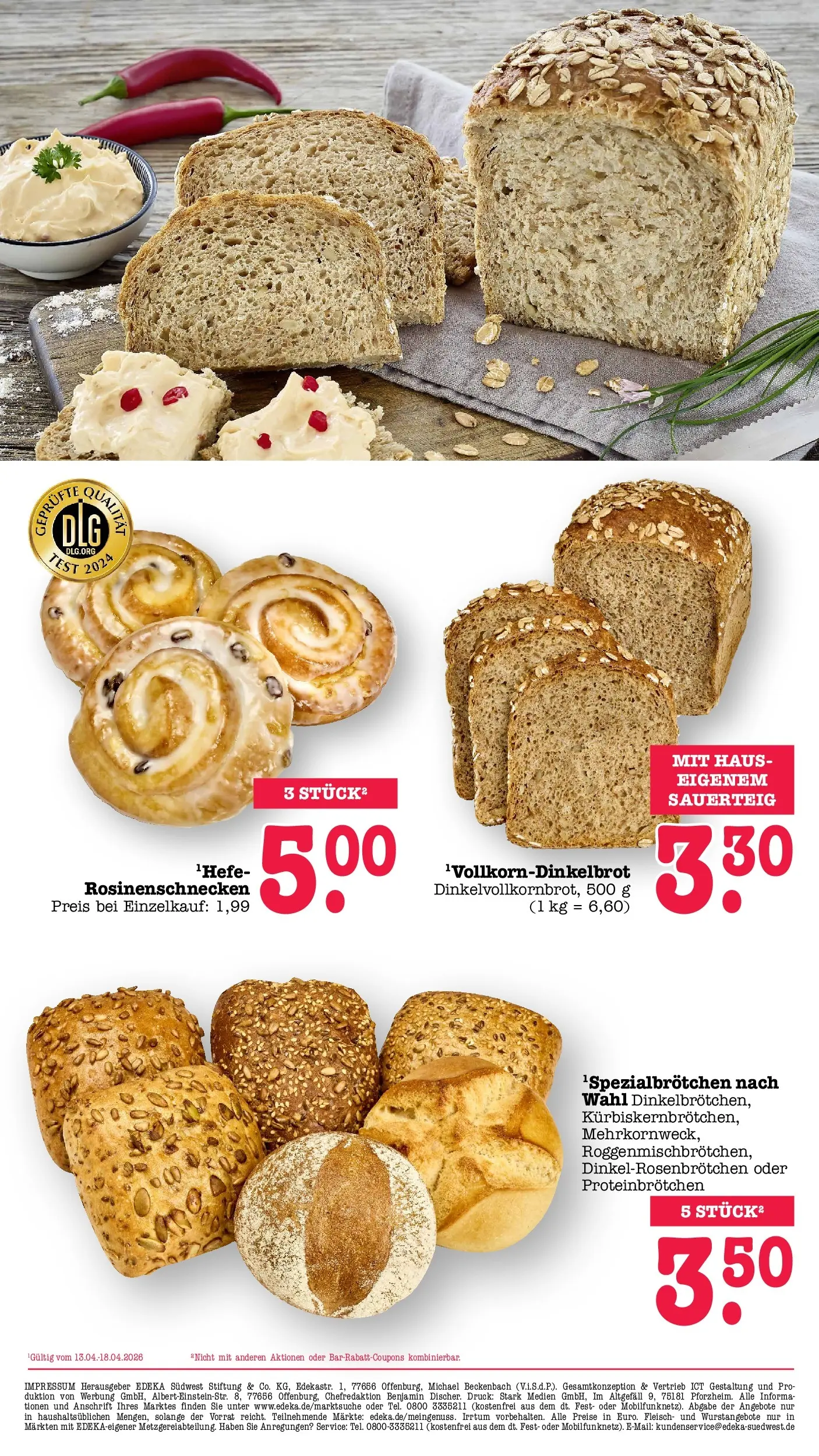 E center Prospekt Mannheim-Wohlgelegen	 (ab 12.04.2026) zum Blättern | Seite: 10 | Produkte: Fleisch