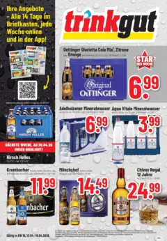 Trinkgut Prospekt Großbottwar	 ab 12.04.2026 gültig