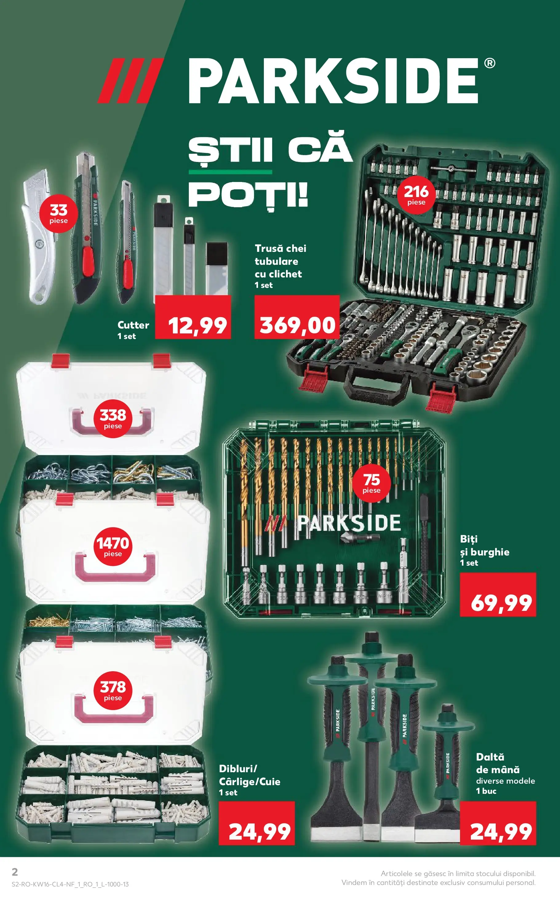Kaufland Viseu de Sus 14.04.2026 - Revista si Oferta | Pagină: 2 | Produse: Cutter