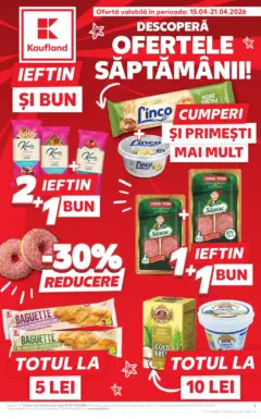 Ofertele Kaufland valabile de la 14.04.2026