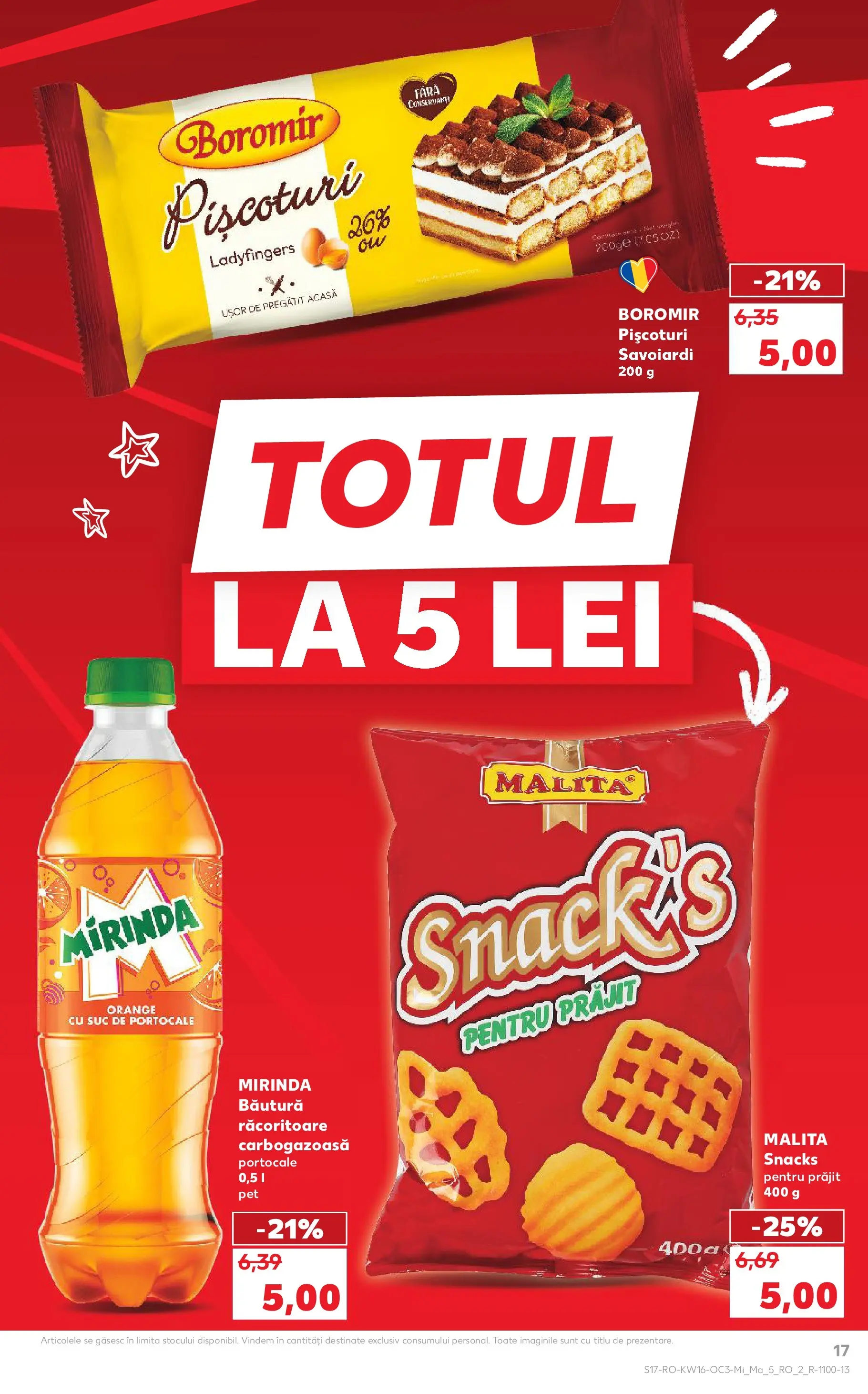 Kaufland Sfântu Gheorghe 15.04.2026 - Revista si Oferta | Pagină: 17 | Produse: Suc, Portocale